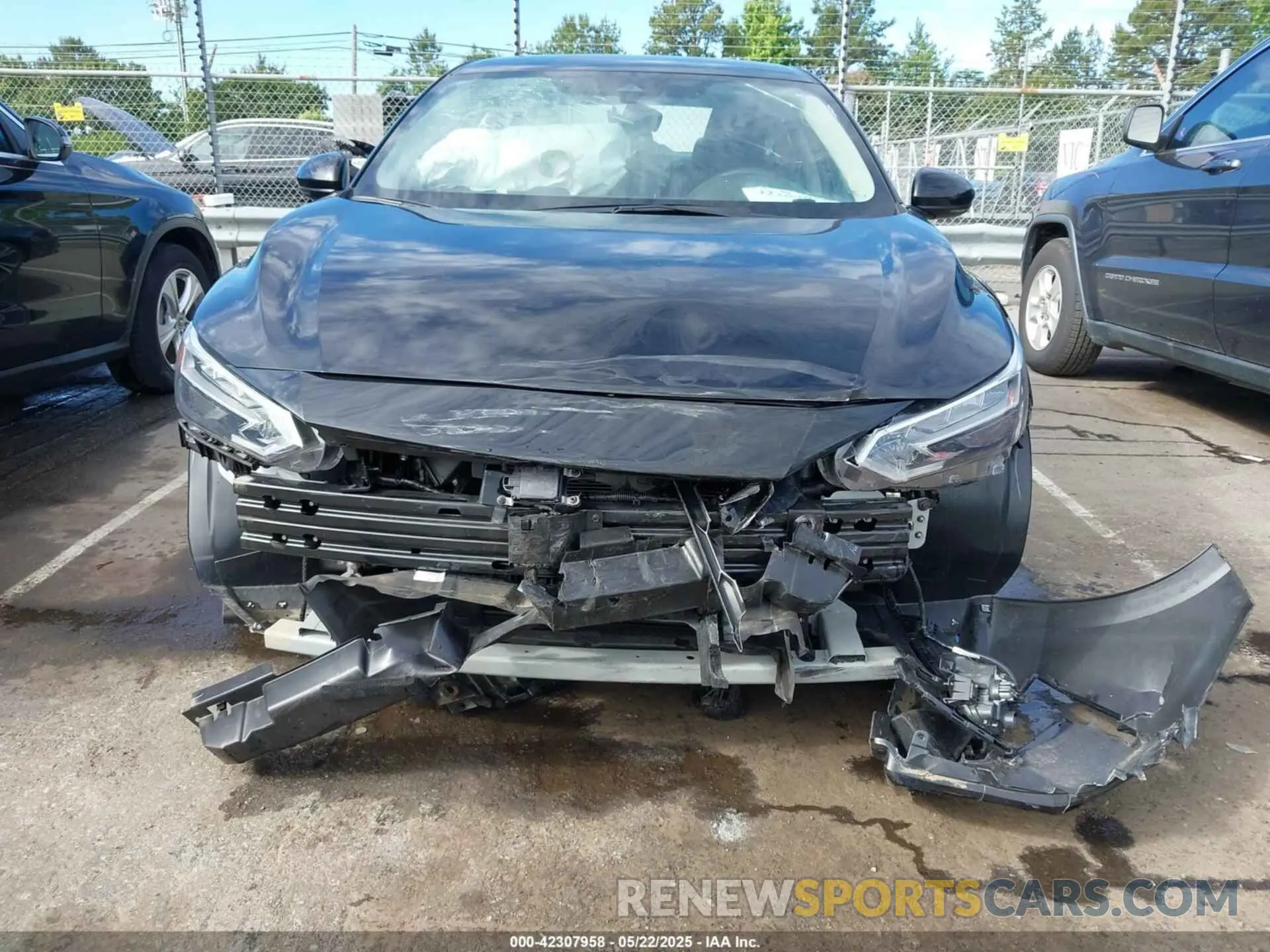 12 Photograph of a damaged car 3N1AB8DV5PY271741 NISSAN SENTRA 2023