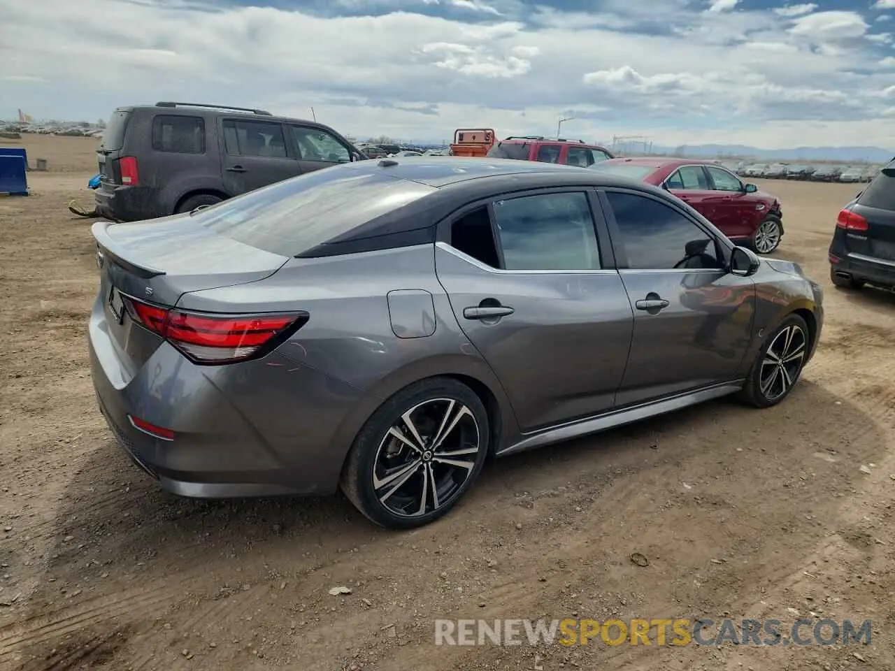3 Photograph of a damaged car 3N1AB8DV5PY274963 NISSAN SENTRA 2023