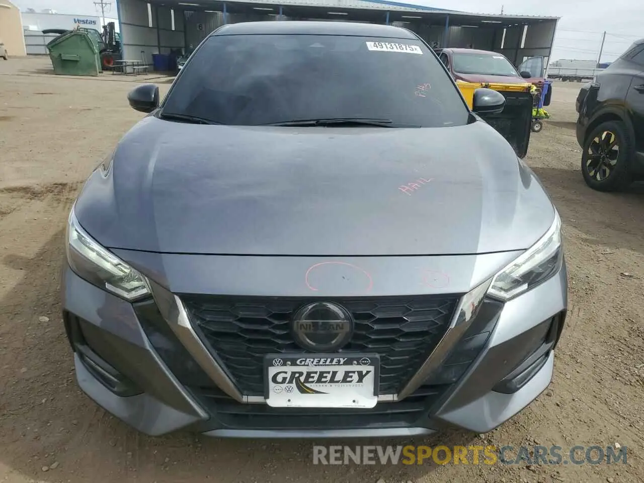 5 Photograph of a damaged car 3N1AB8DV5PY274963 NISSAN SENTRA 2023
