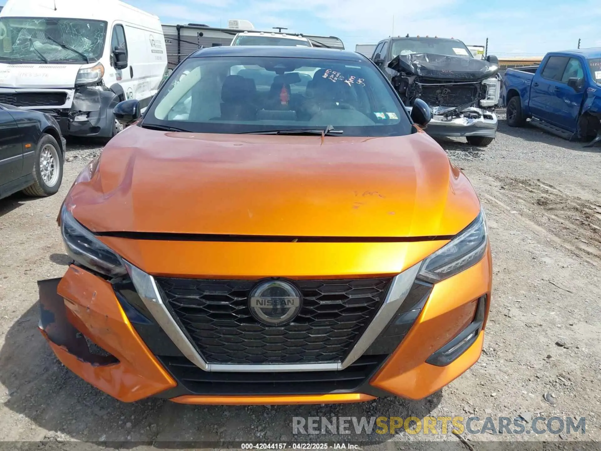 12 Photograph of a damaged car 3N1AB8DV5PY318928 NISSAN SENTRA 2023
