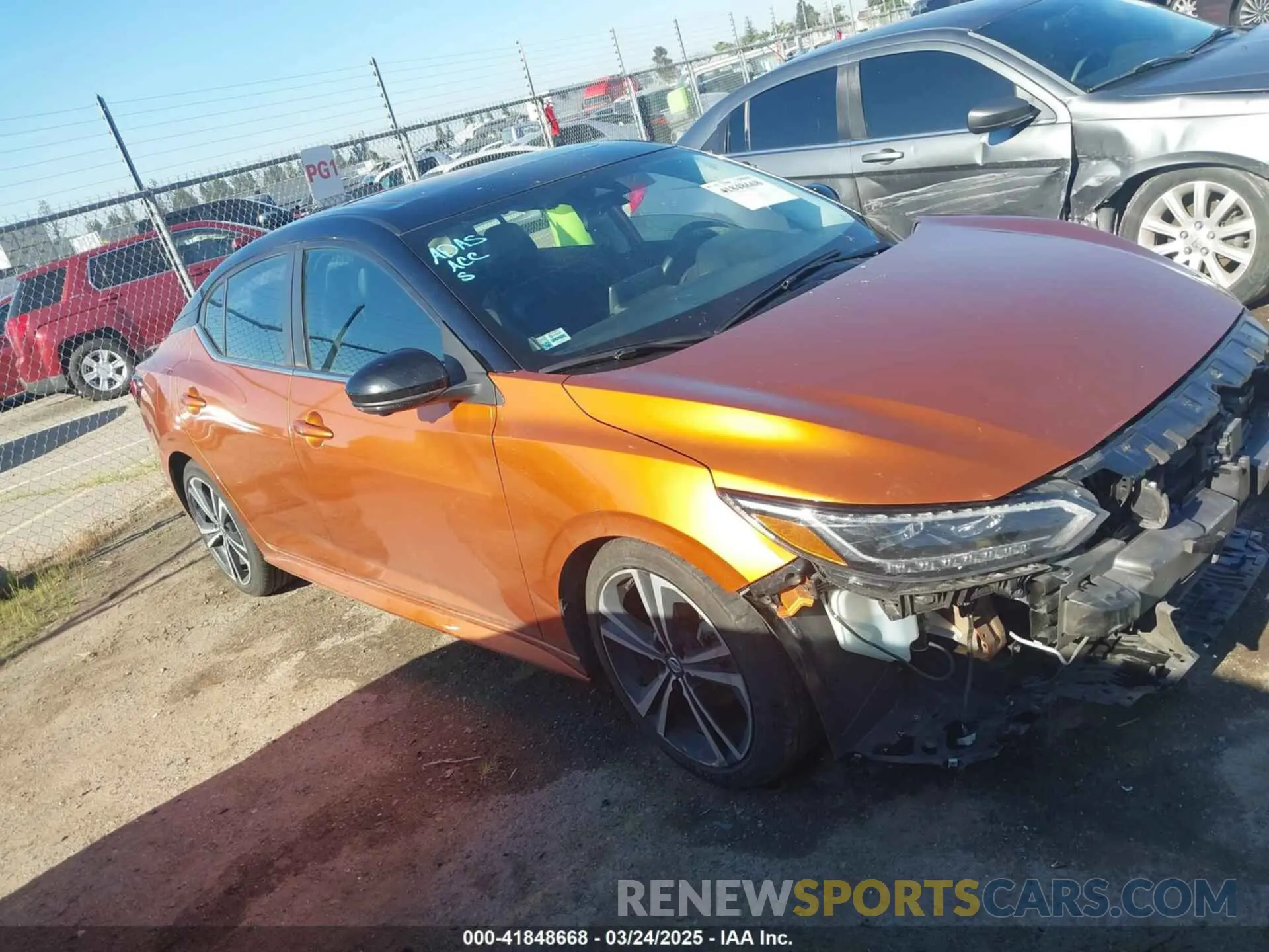 14 Photograph of a damaged car 3N1AB8DV6PY227697 NISSAN SENTRA 2023