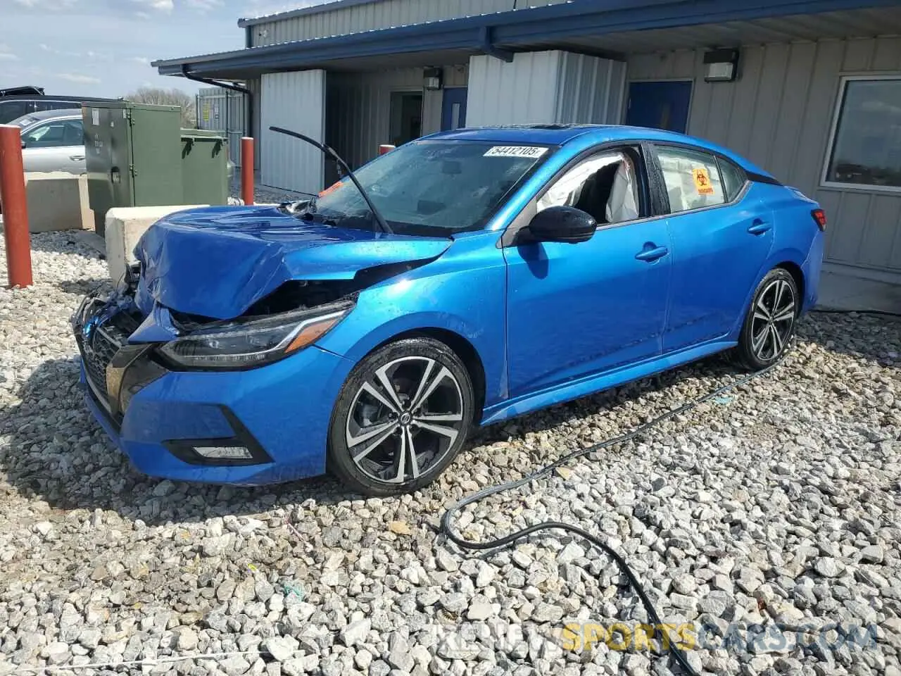 1 Photograph of a damaged car 3N1AB8DV6PY228588 NISSAN SENTRA 2023