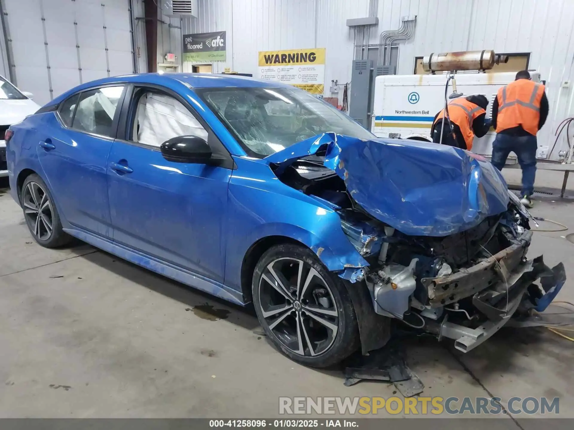 1 Photograph of a damaged car 3N1AB8DV6PY230941 NISSAN SENTRA 2023