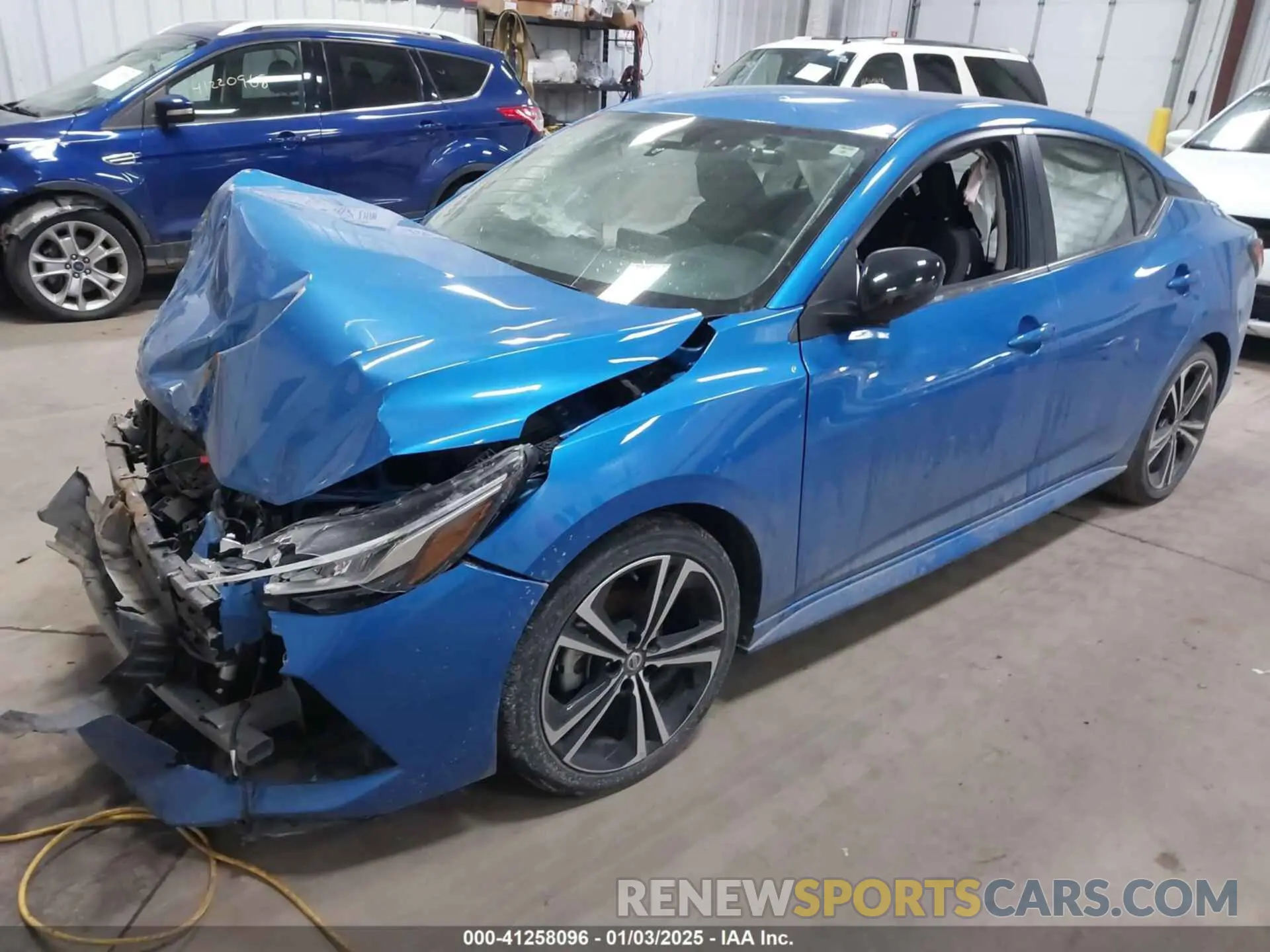 2 Photograph of a damaged car 3N1AB8DV6PY230941 NISSAN SENTRA 2023