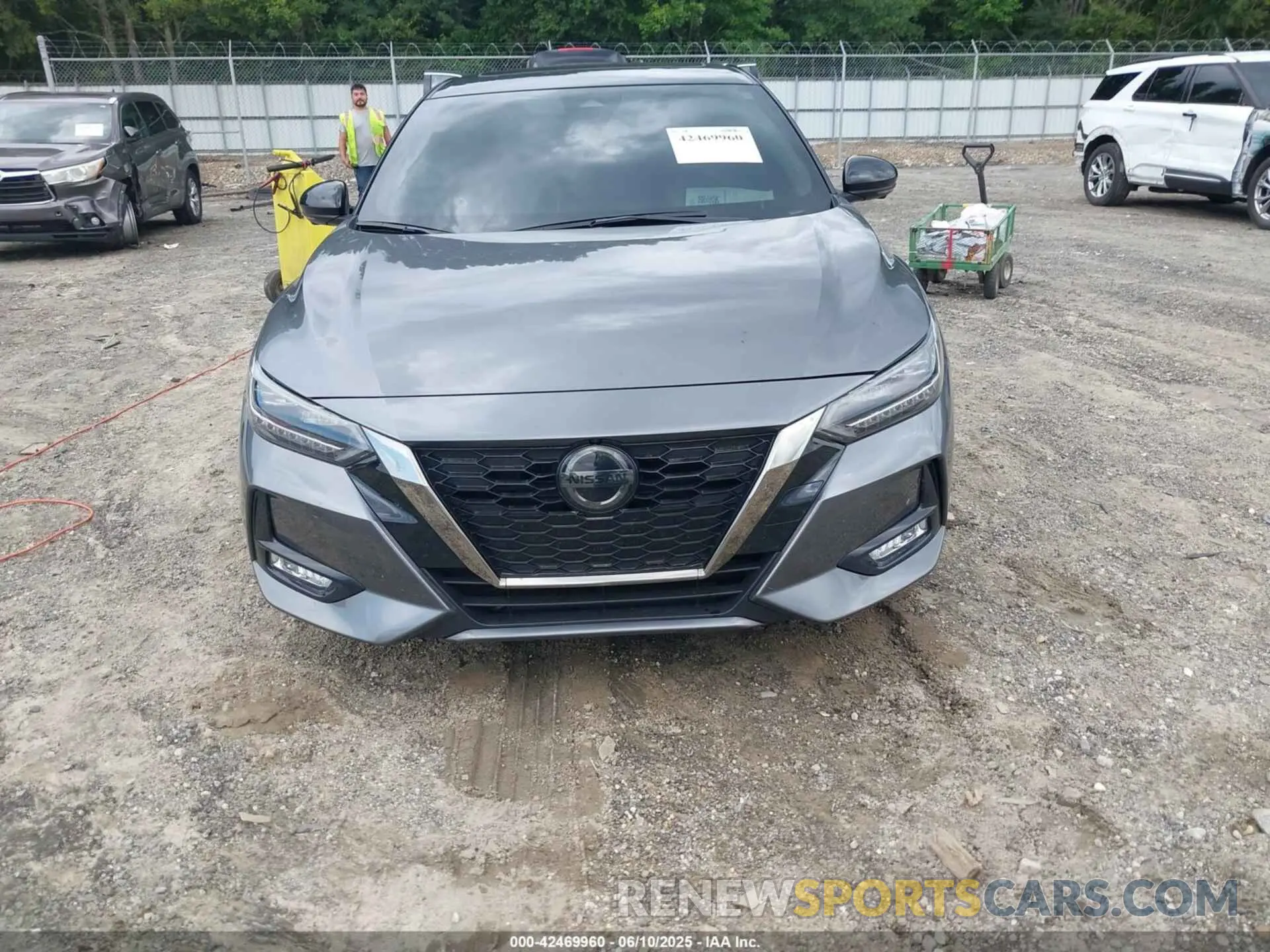 12 Photograph of a damaged car 3N1AB8DV6PY242703 NISSAN SENTRA 2023