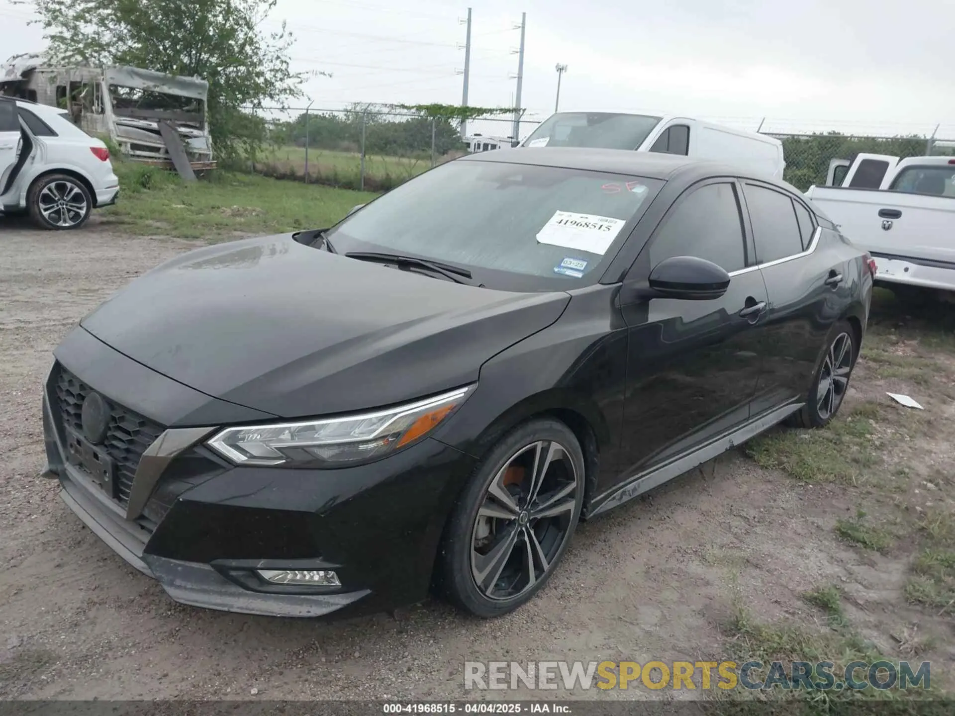 2 Photograph of a damaged car 3N1AB8DV6PY243303 NISSAN SENTRA 2023