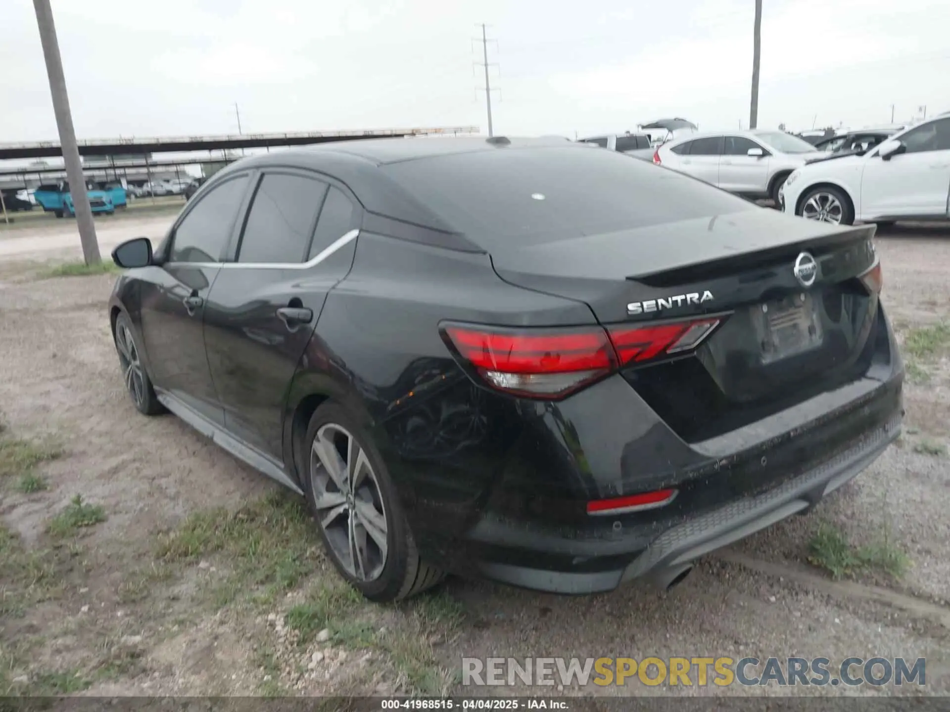 3 Photograph of a damaged car 3N1AB8DV6PY243303 NISSAN SENTRA 2023