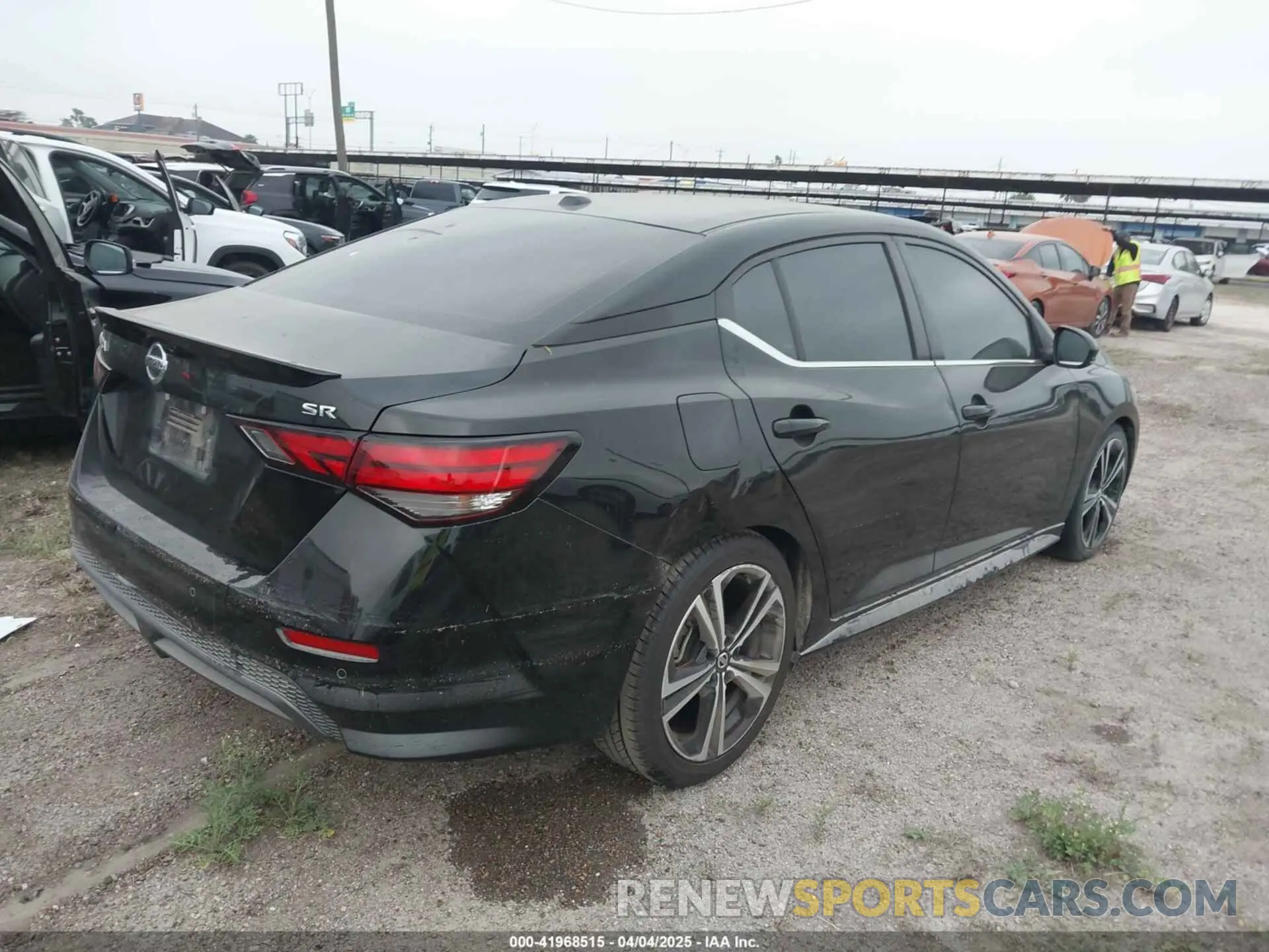 4 Photograph of a damaged car 3N1AB8DV6PY243303 NISSAN SENTRA 2023