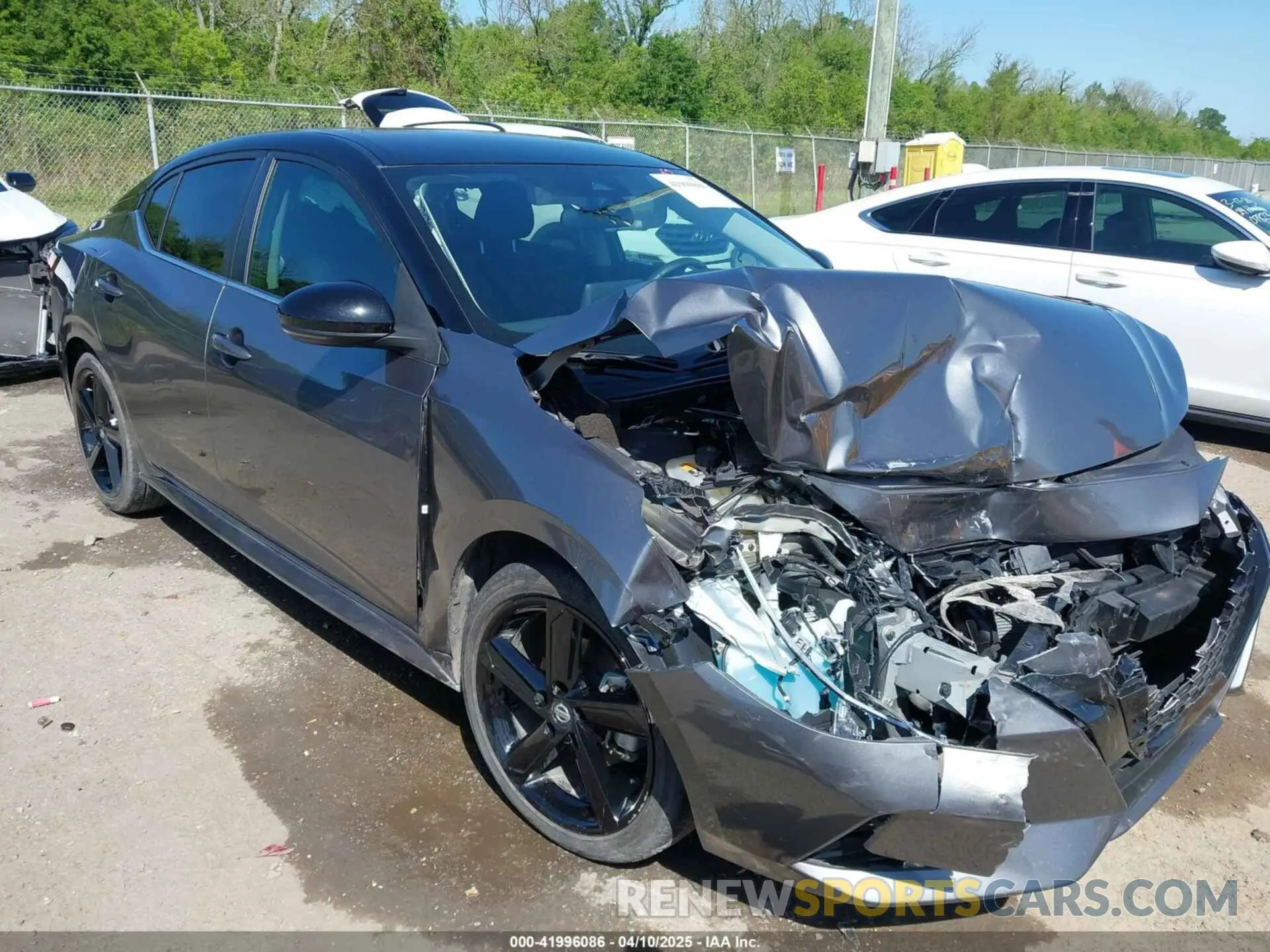1 Photograph of a damaged car 3N1AB8DV6PY258674 NISSAN SENTRA 2023