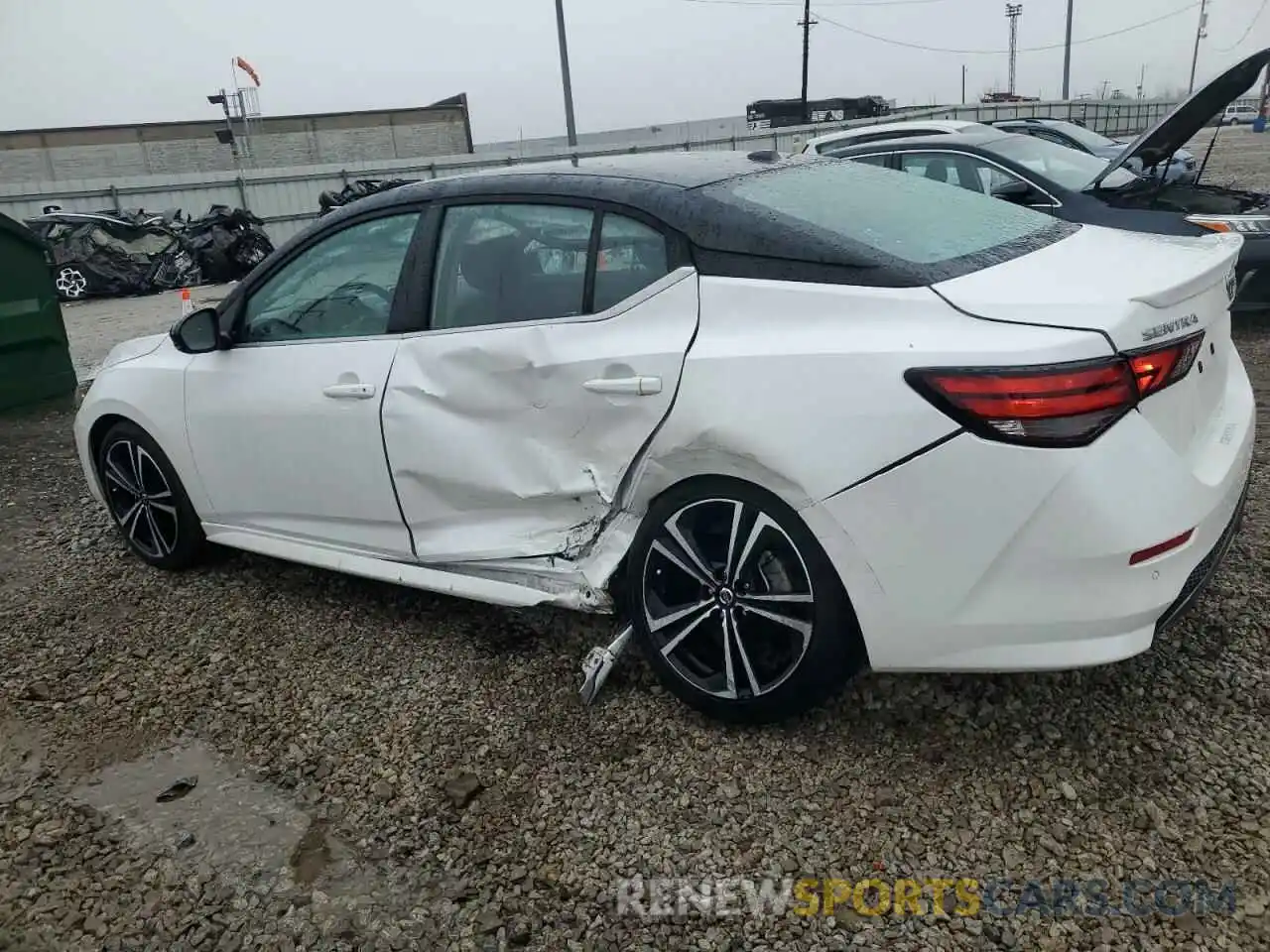 2 Photograph of a damaged car 3N1AB8DV6PY271652 NISSAN SENTRA 2023