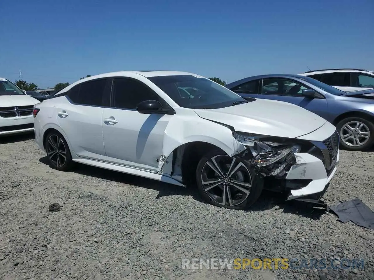 4 Photograph of a damaged car 3N1AB8DV6PY291464 NISSAN SENTRA 2023