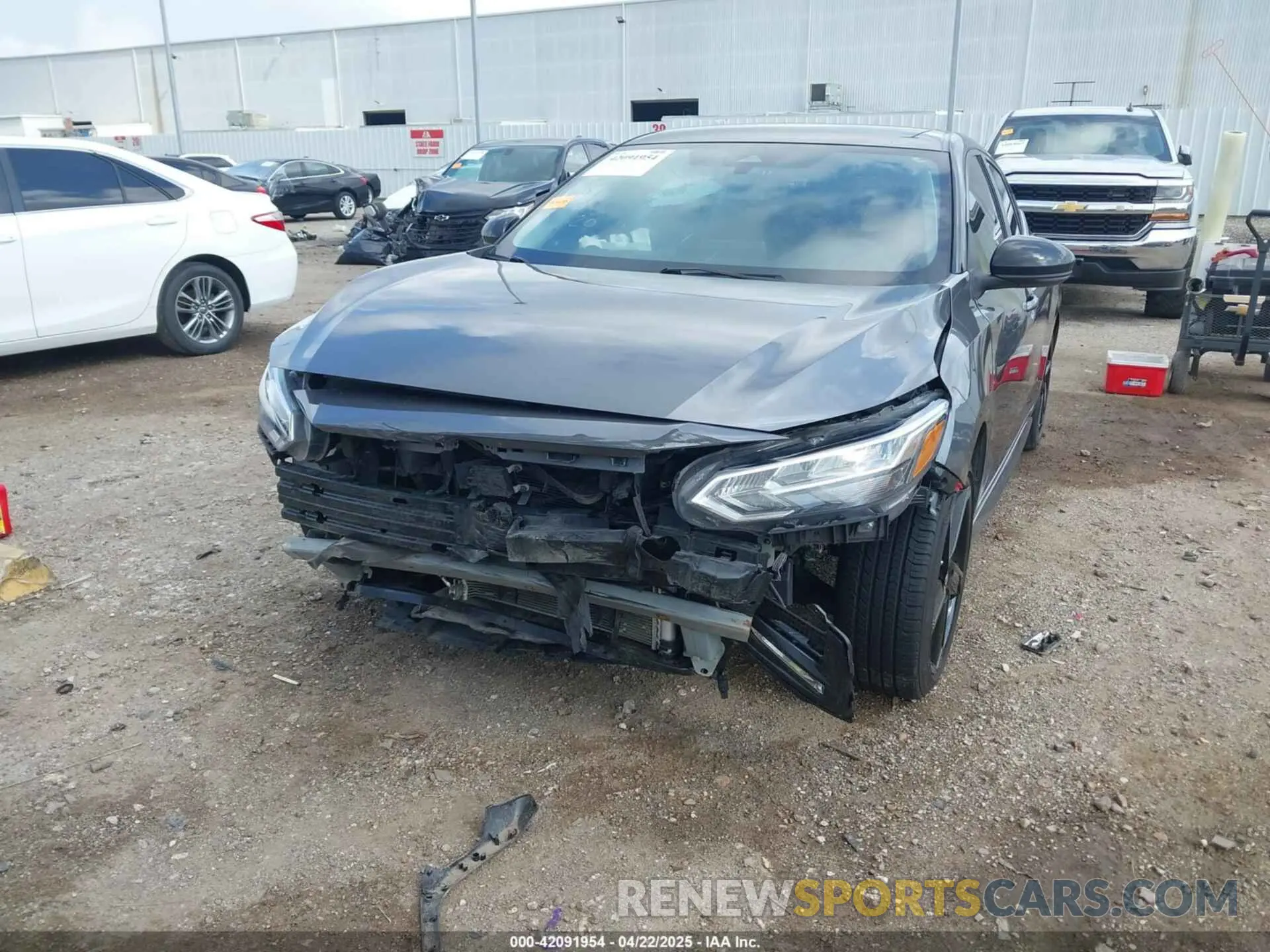 6 Photograph of a damaged car 3N1AB8DV6PY292954 NISSAN SENTRA 2023