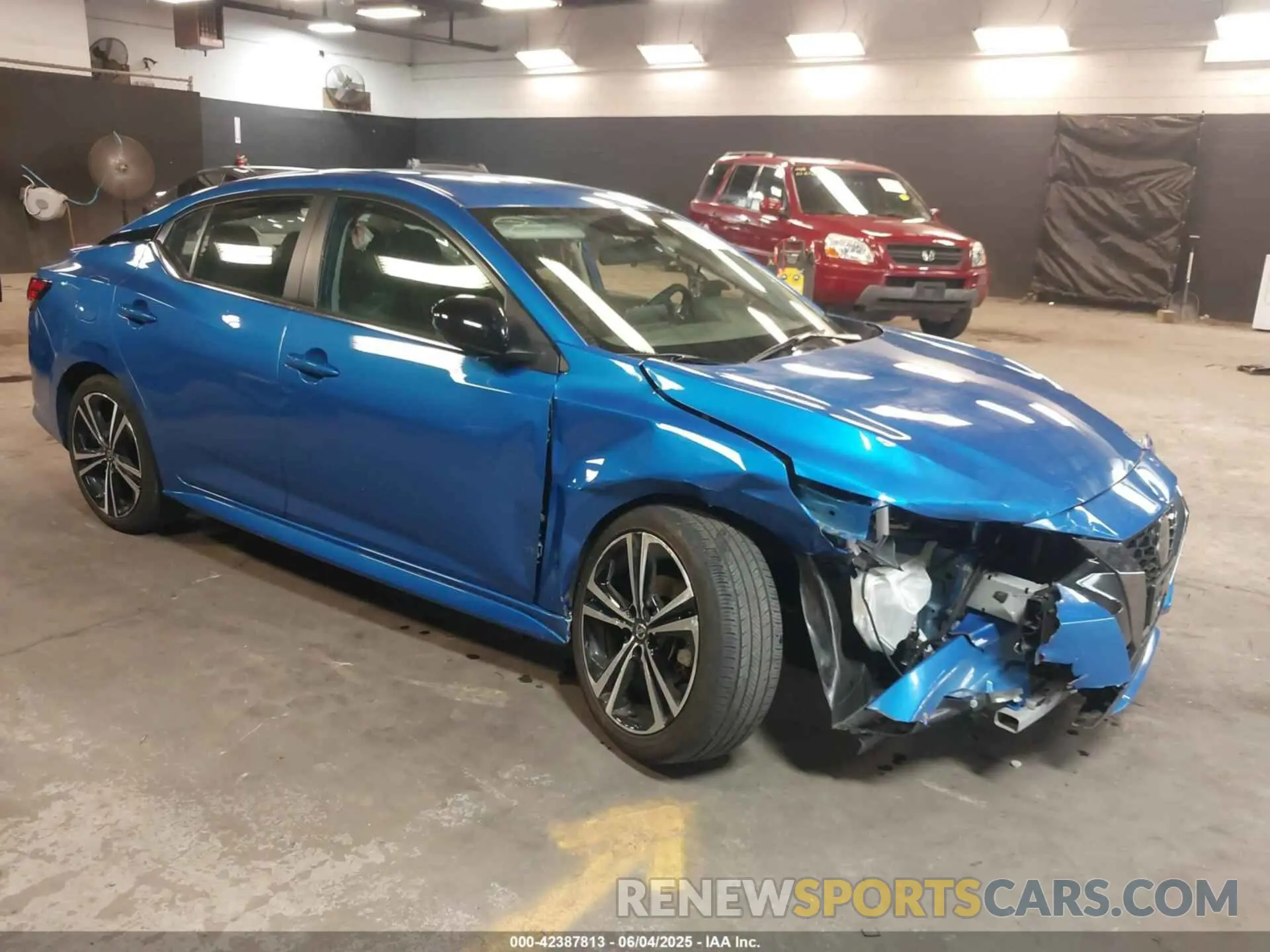 1 Photograph of a damaged car 3N1AB8DV6PY323796 NISSAN SENTRA 2023