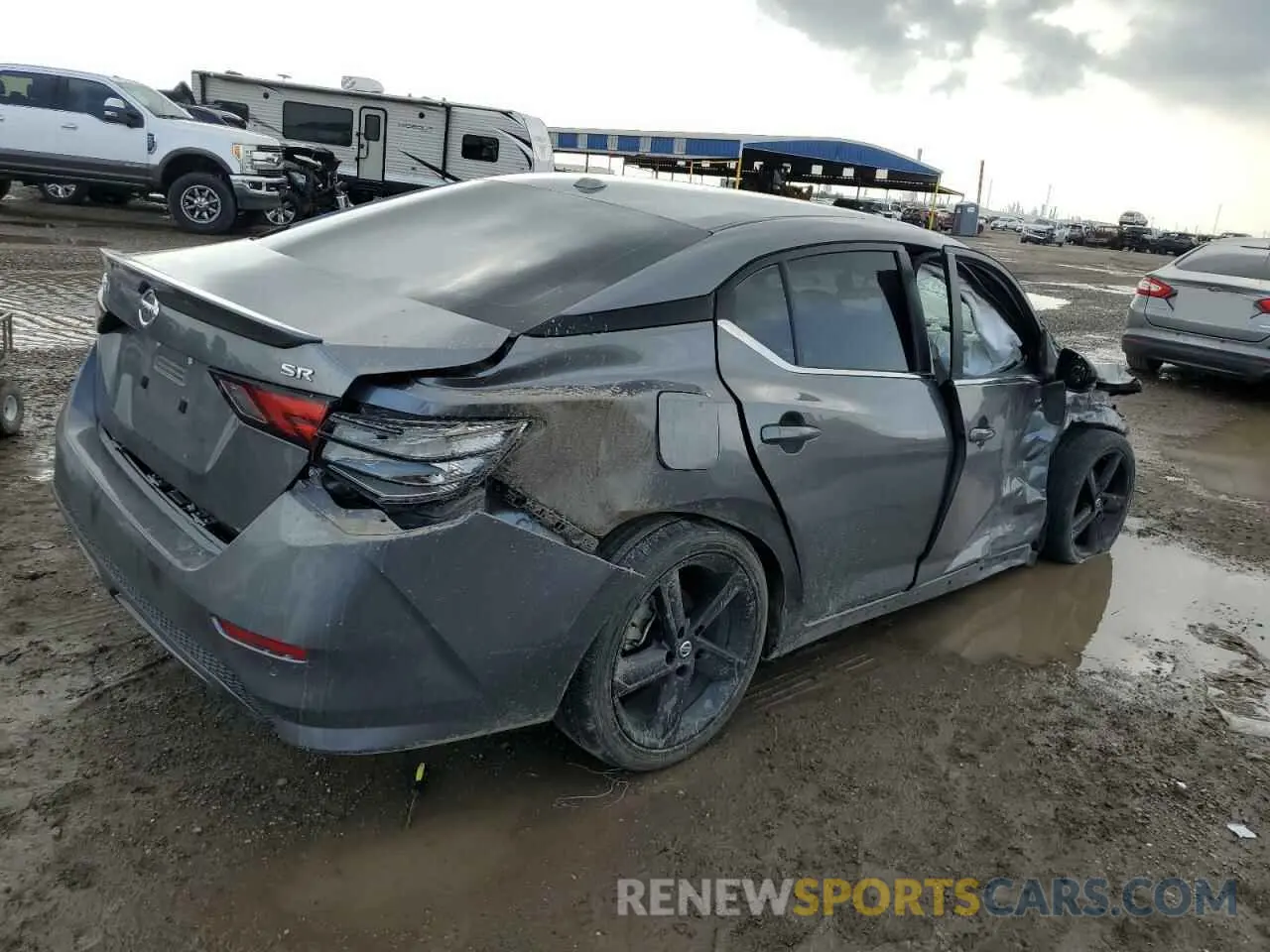 3 Photograph of a damaged car 3N1AB8DV7PY293904 NISSAN SENTRA 2023