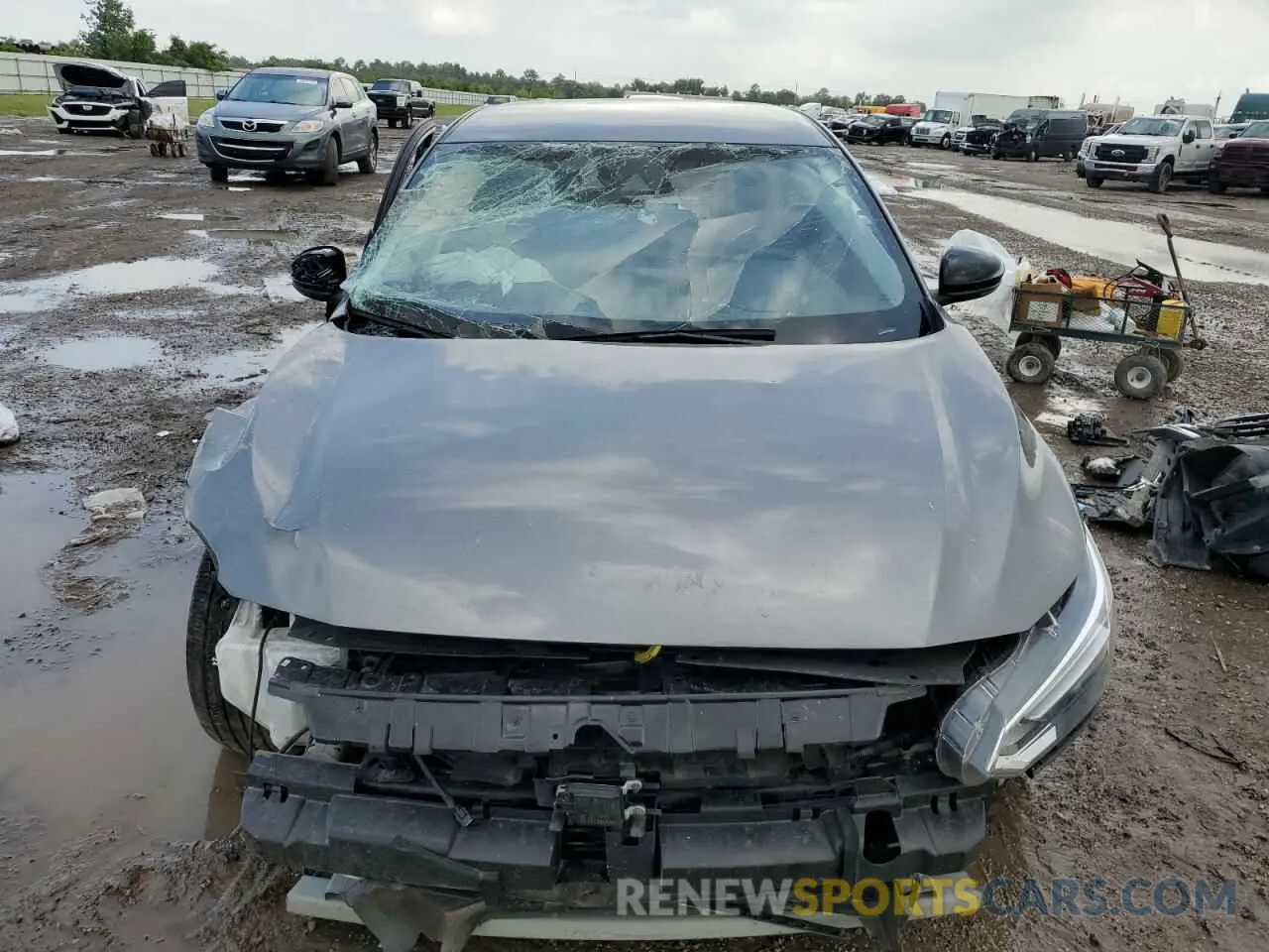 5 Photograph of a damaged car 3N1AB8DV7PY293904 NISSAN SENTRA 2023