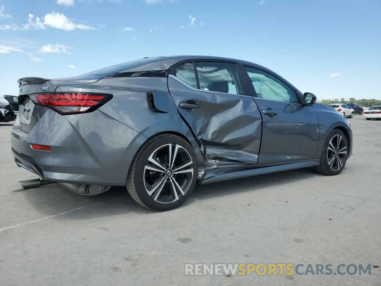 3 Photograph of a damaged car 3N1AB8DV7PY313374 NISSAN SENTRA 2023