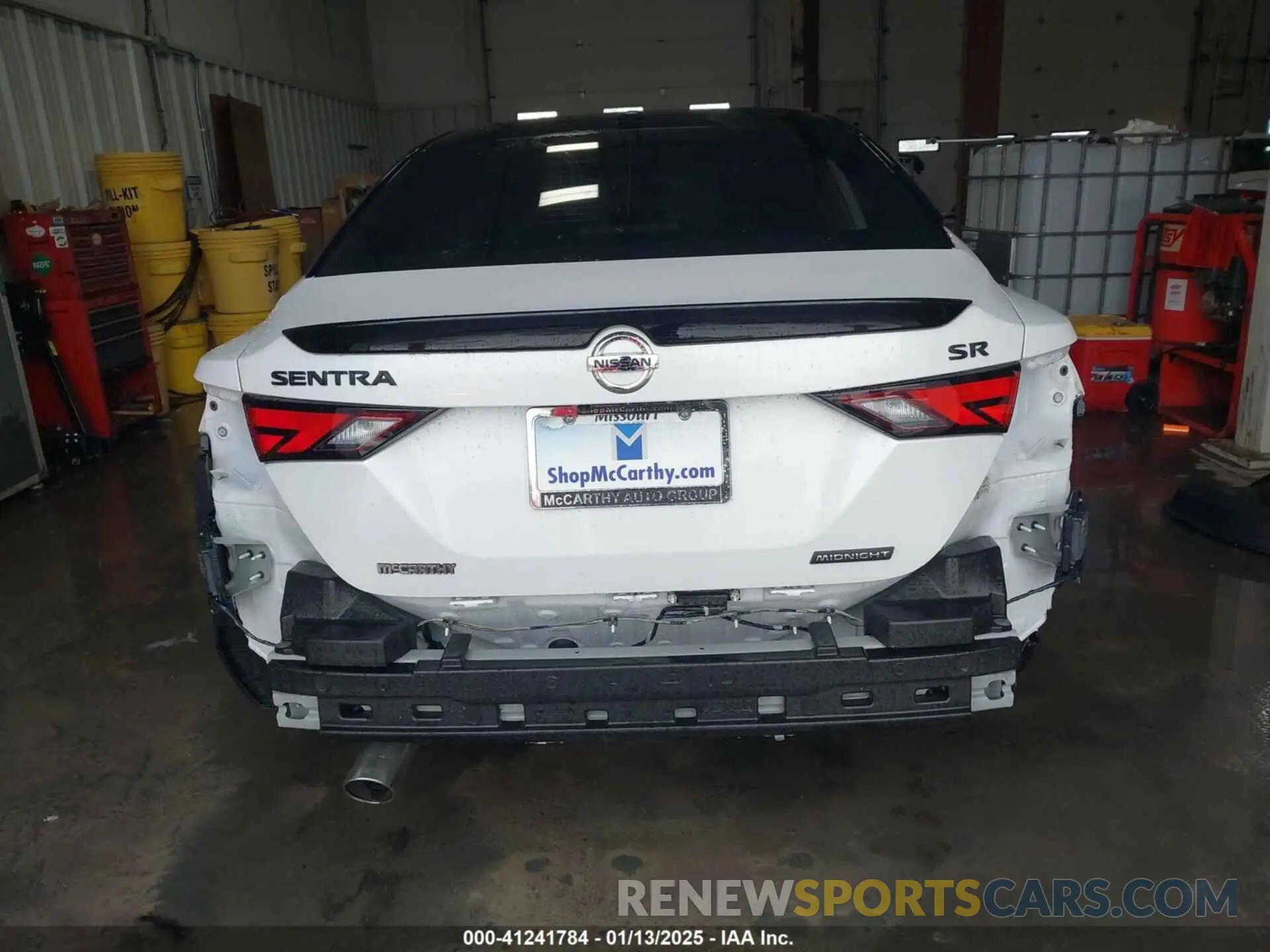 17 Photograph of a damaged car 3N1AB8DV8PY258627 NISSAN SENTRA 2023