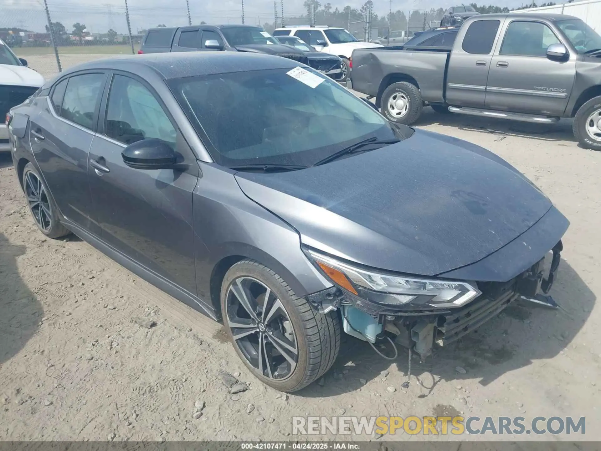 1 Photograph of a damaged car 3N1AB8DV8PY263326 NISSAN SENTRA 2023