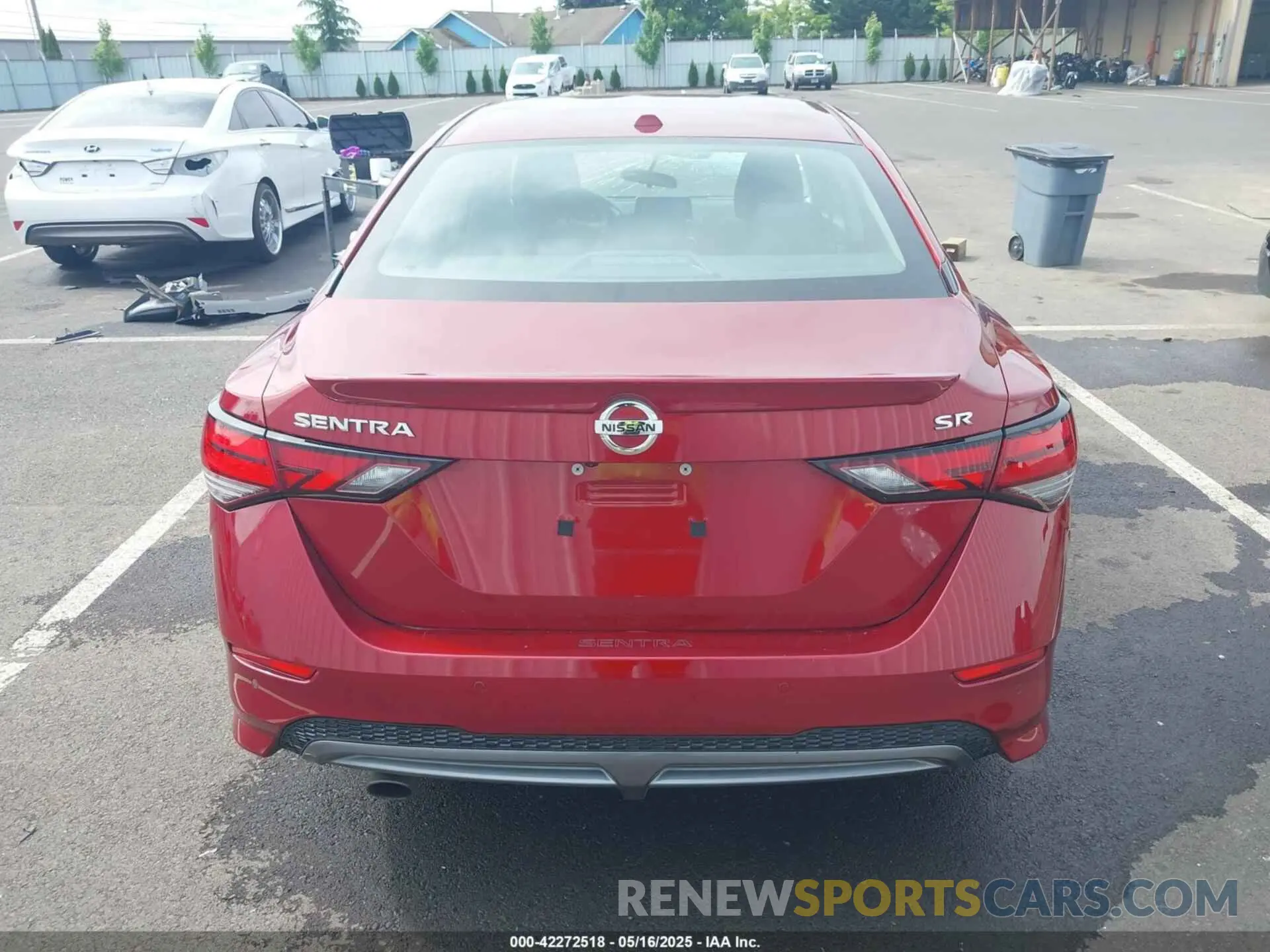 16 Photograph of a damaged car 3N1AB8DV8PY265335 NISSAN SENTRA 2023