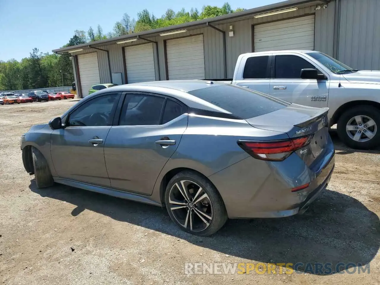 2 Photograph of a damaged car 3N1AB8DV8PY271569 NISSAN SENTRA 2023