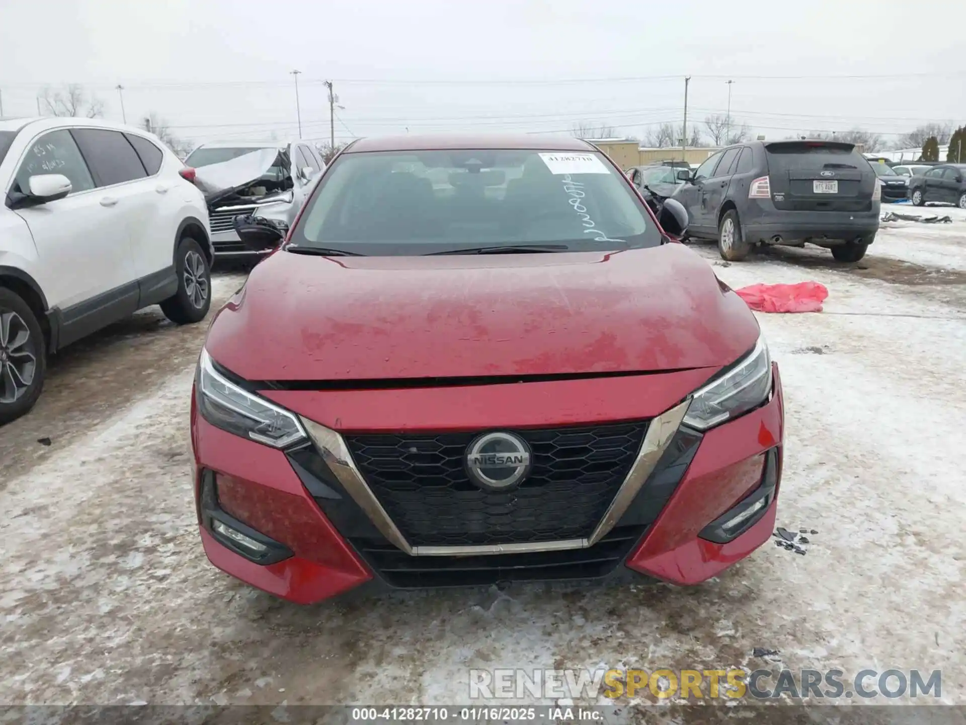 12 Photograph of a damaged car 3N1AB8DV9PY225832 NISSAN SENTRA 2023