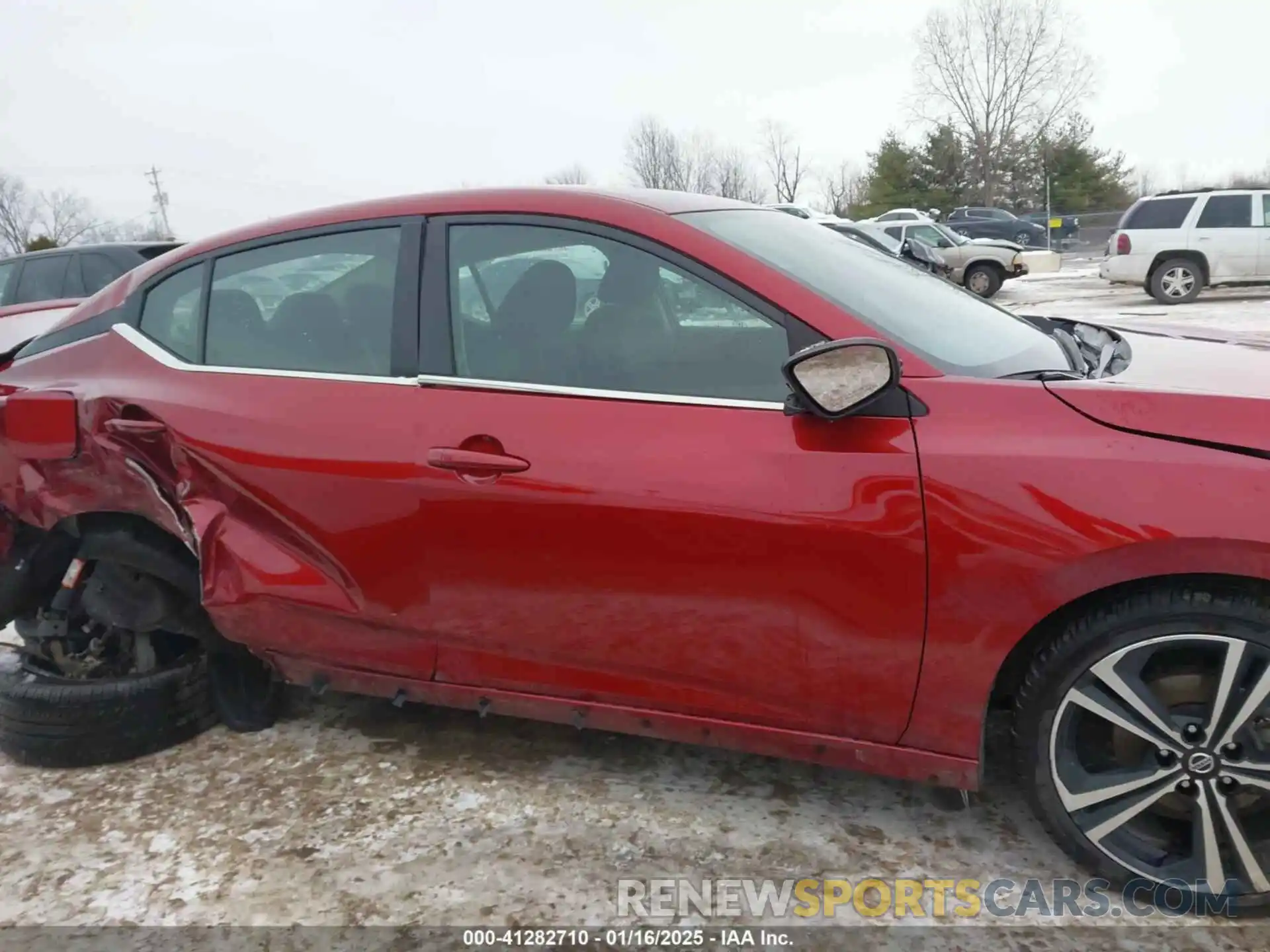 13 Photograph of a damaged car 3N1AB8DV9PY225832 NISSAN SENTRA 2023