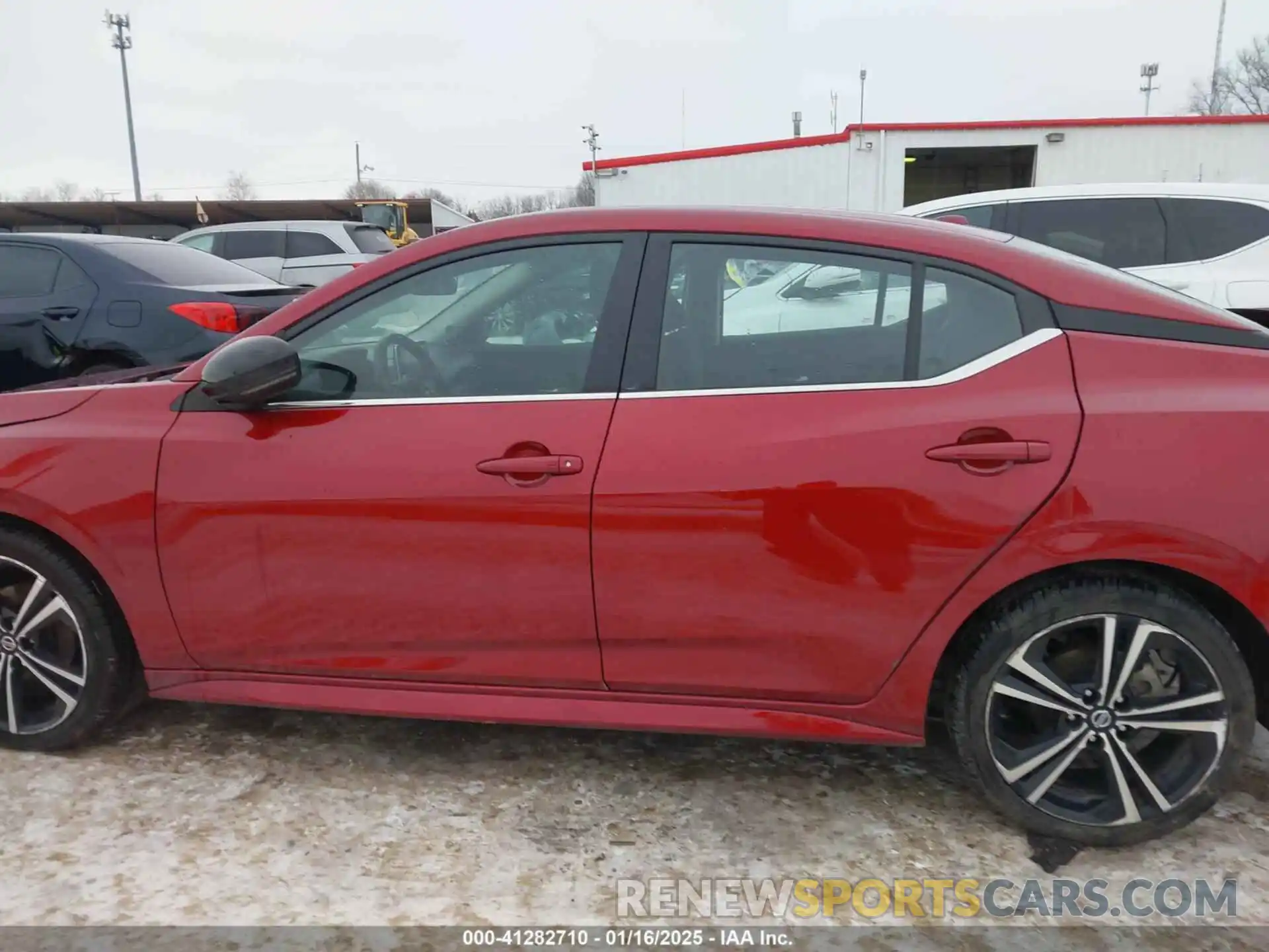 14 Photograph of a damaged car 3N1AB8DV9PY225832 NISSAN SENTRA 2023