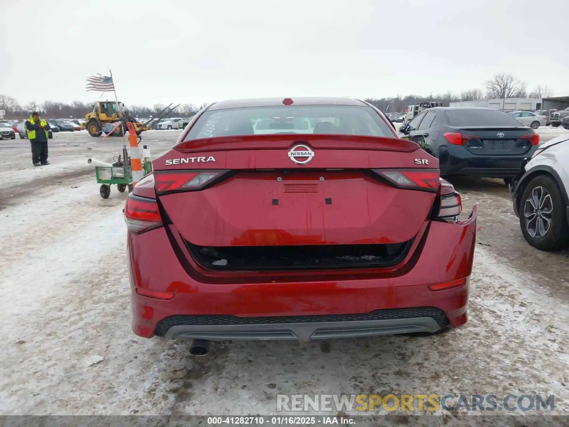 16 Photograph of a damaged car 3N1AB8DV9PY225832 NISSAN SENTRA 2023