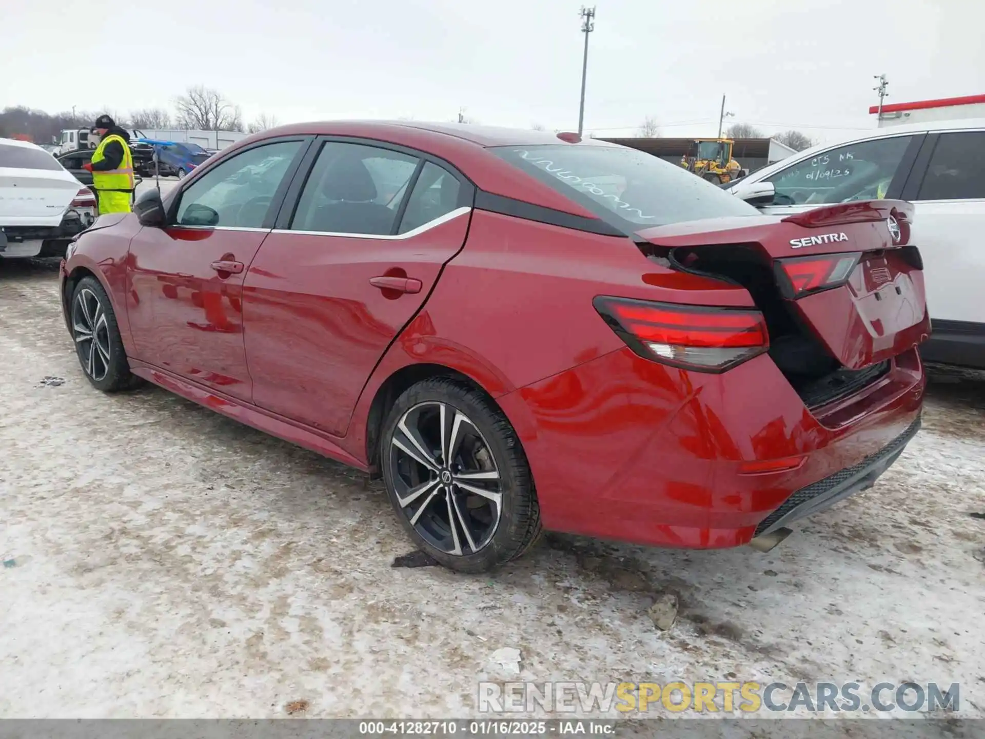 3 Photograph of a damaged car 3N1AB8DV9PY225832 NISSAN SENTRA 2023