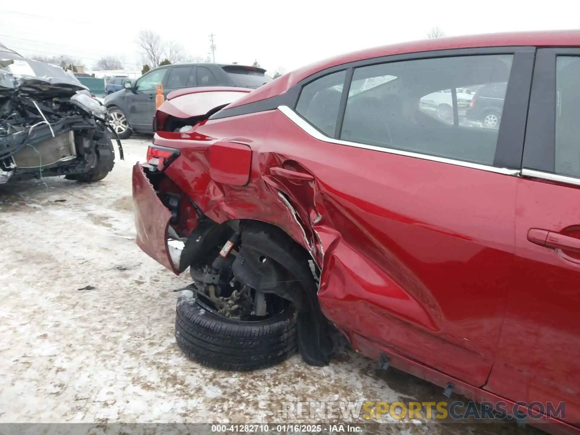 6 Photograph of a damaged car 3N1AB8DV9PY225832 NISSAN SENTRA 2023