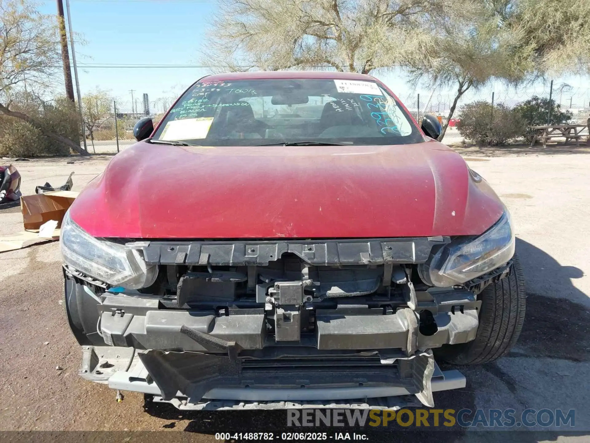13 Photograph of a damaged car 3N1AB8DV9PY239391 NISSAN SENTRA 2023