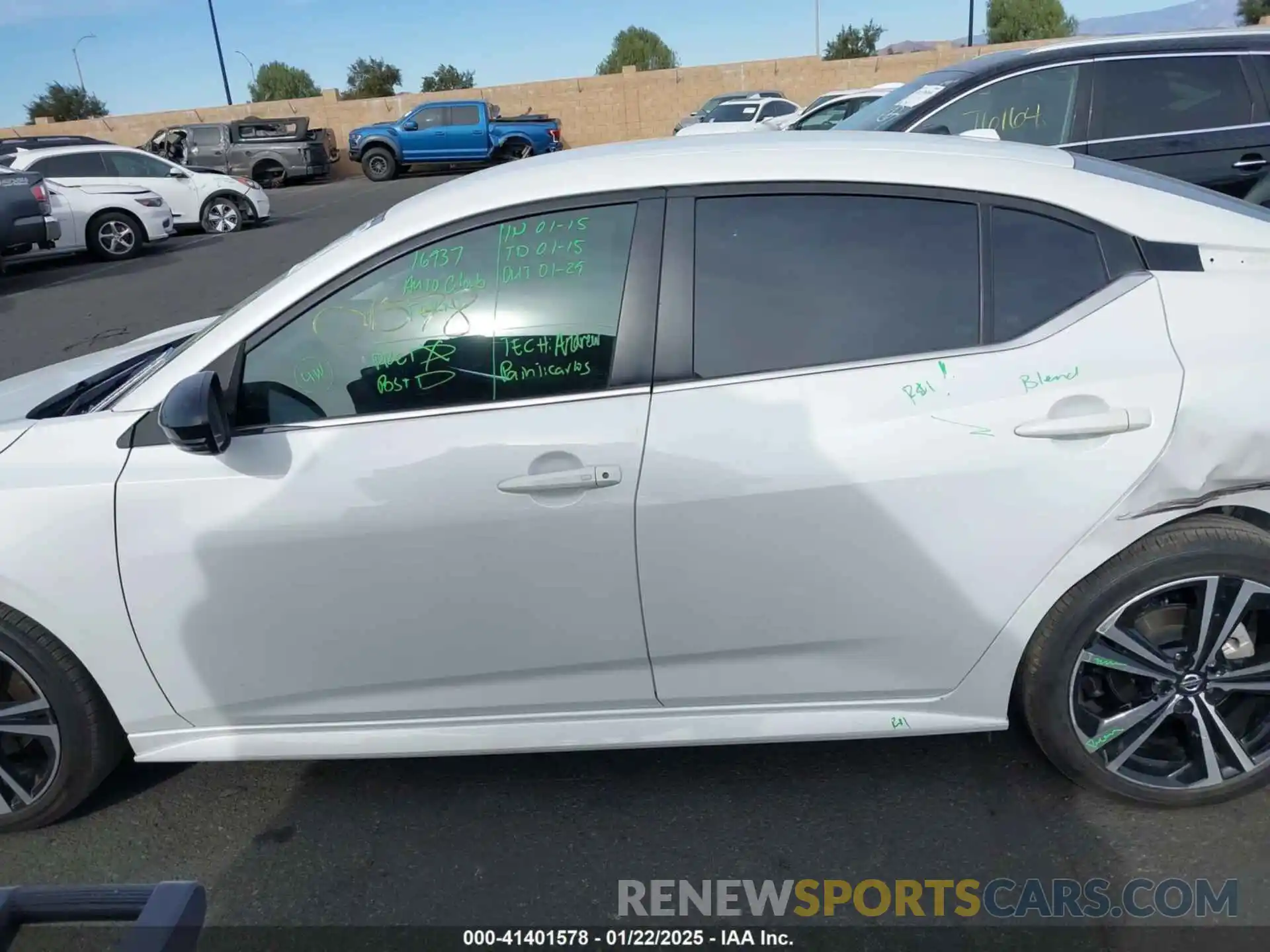 14 Photograph of a damaged car 3N1AB8DV9PY260497 NISSAN SENTRA 2023