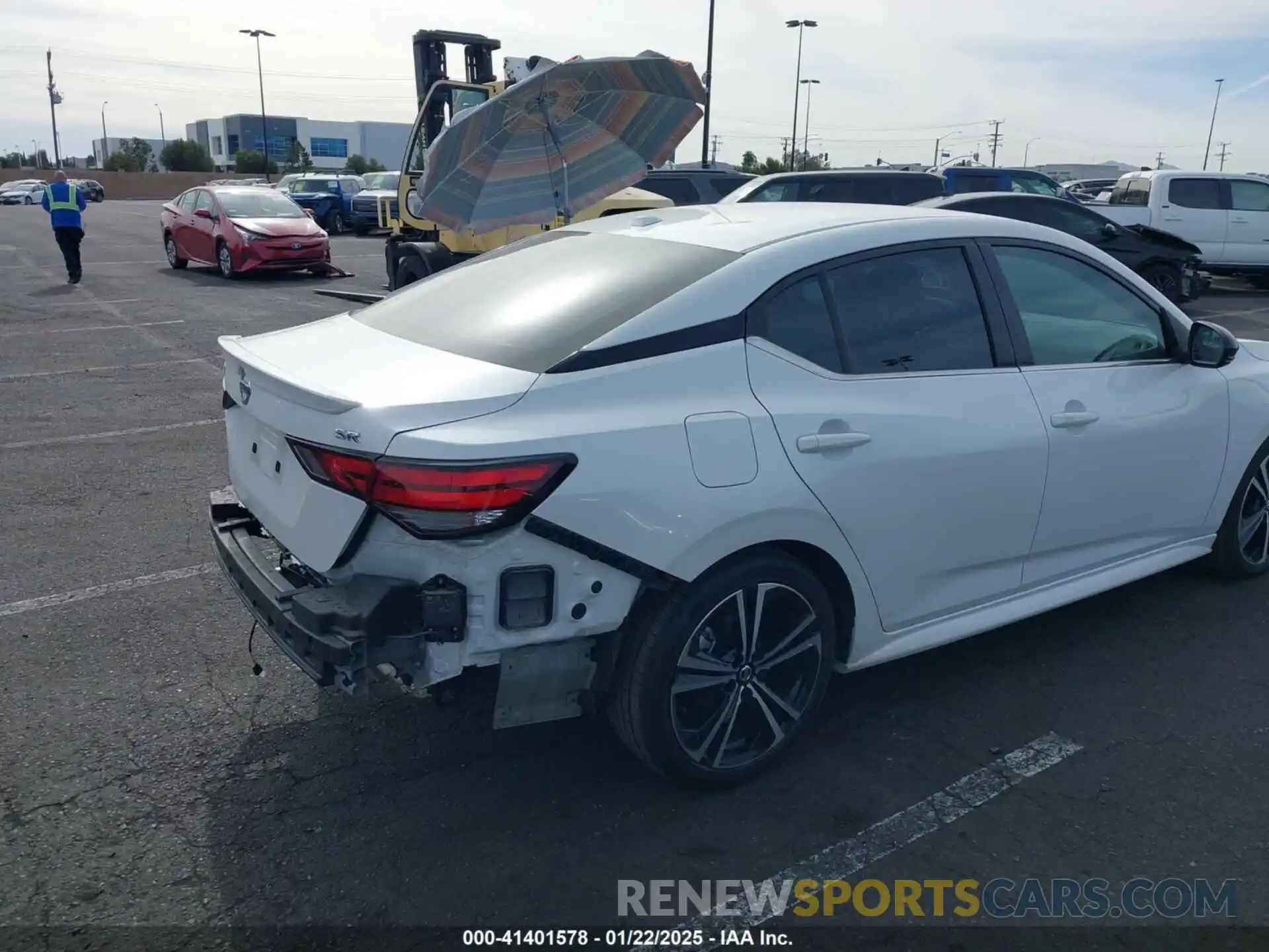 4 Photograph of a damaged car 3N1AB8DV9PY260497 NISSAN SENTRA 2023