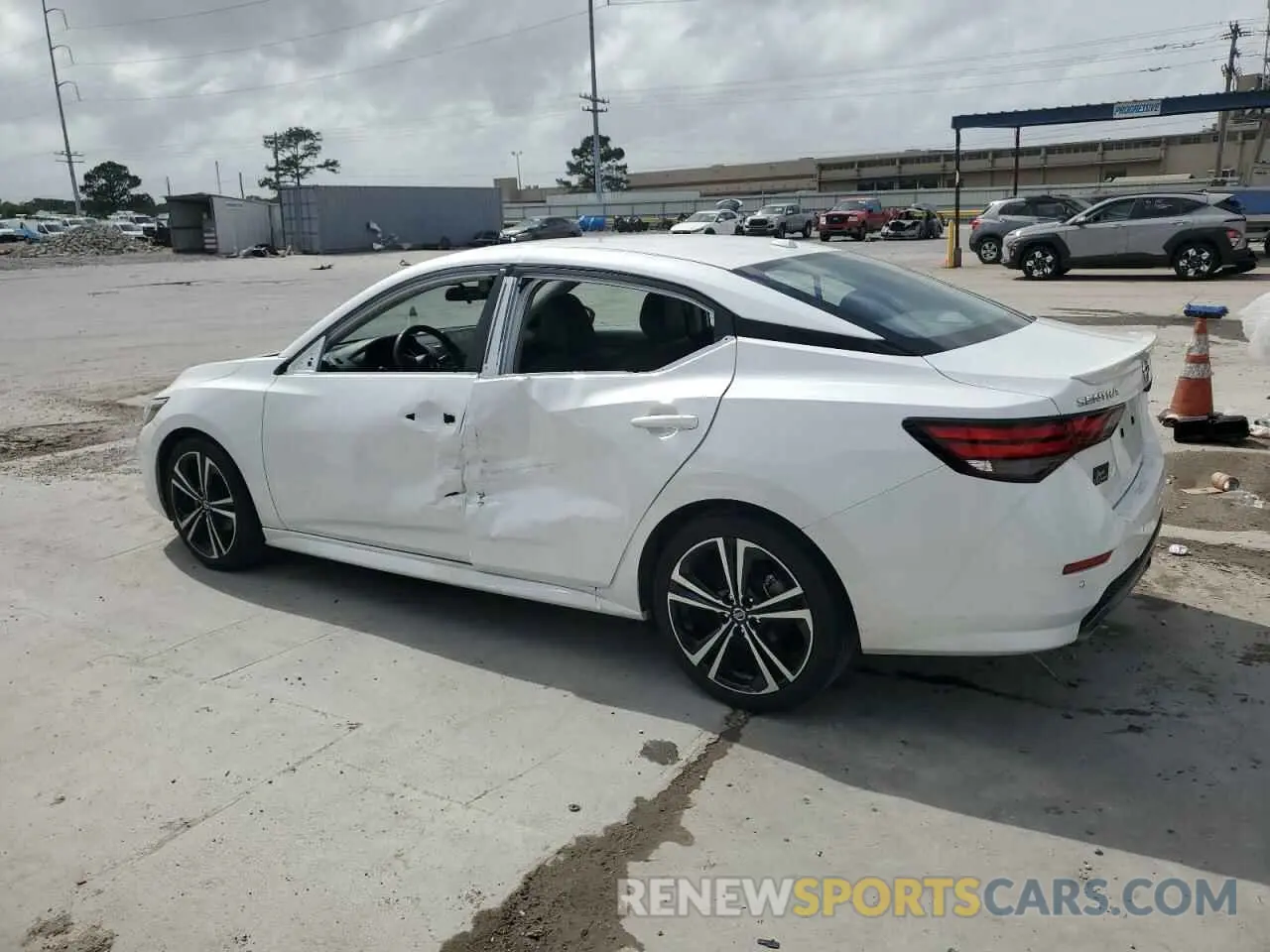 2 Photograph of a damaged car 3N1AB8DV9PY295749 NISSAN SENTRA 2023