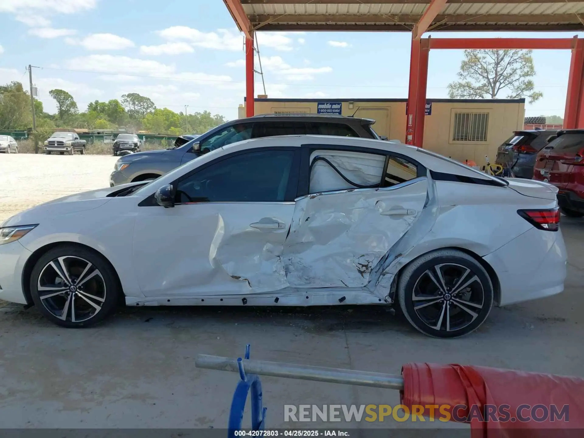 14 Photograph of a damaged car 3N1AB8DVXPY241098 NISSAN SENTRA 2023