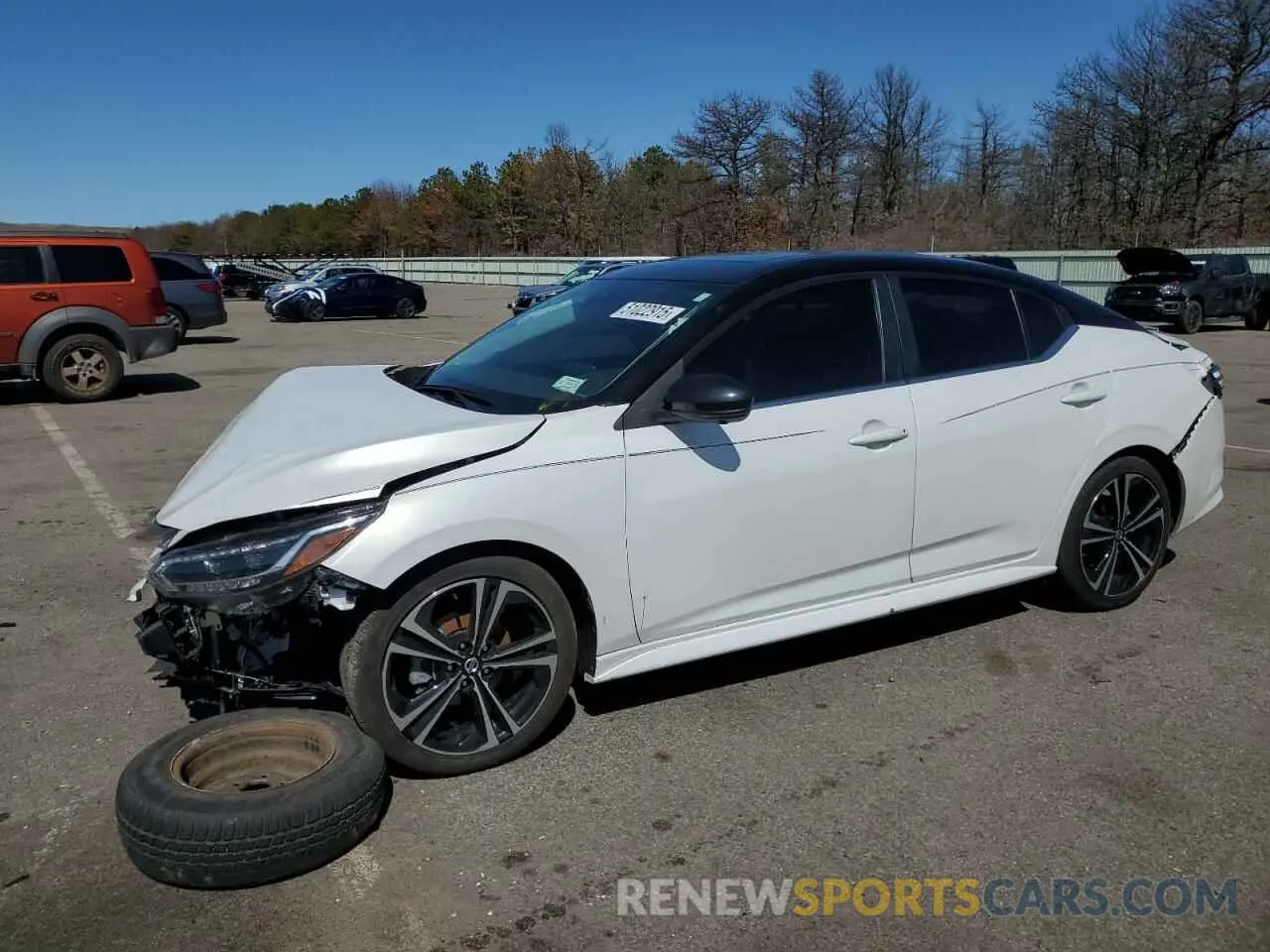 1 Photograph of a damaged car 3N1AB8DVXPY255700 NISSAN SENTRA 2023