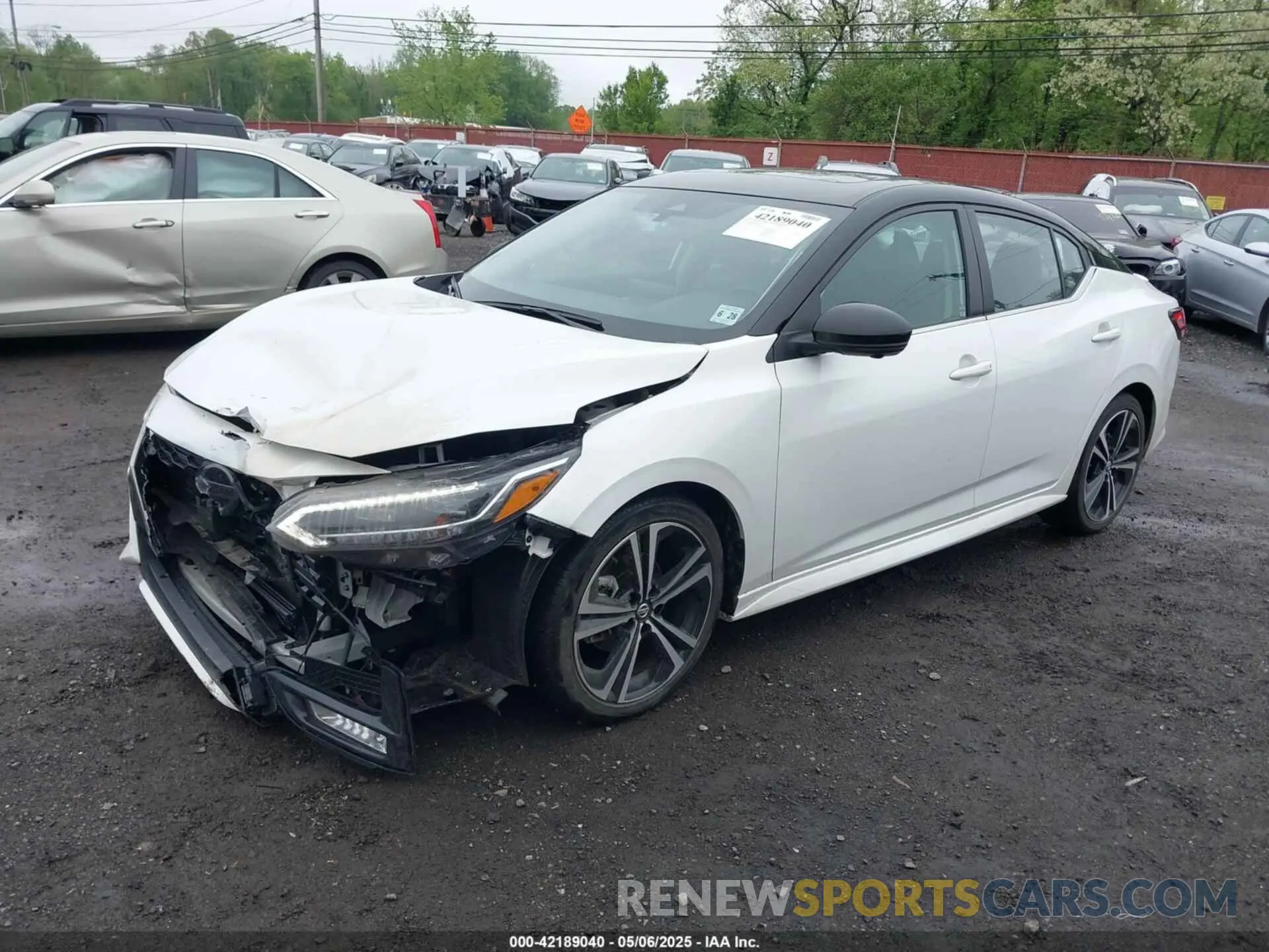 2 Photograph of a damaged car 3N1AB8DVXPY266406 NISSAN SENTRA 2023