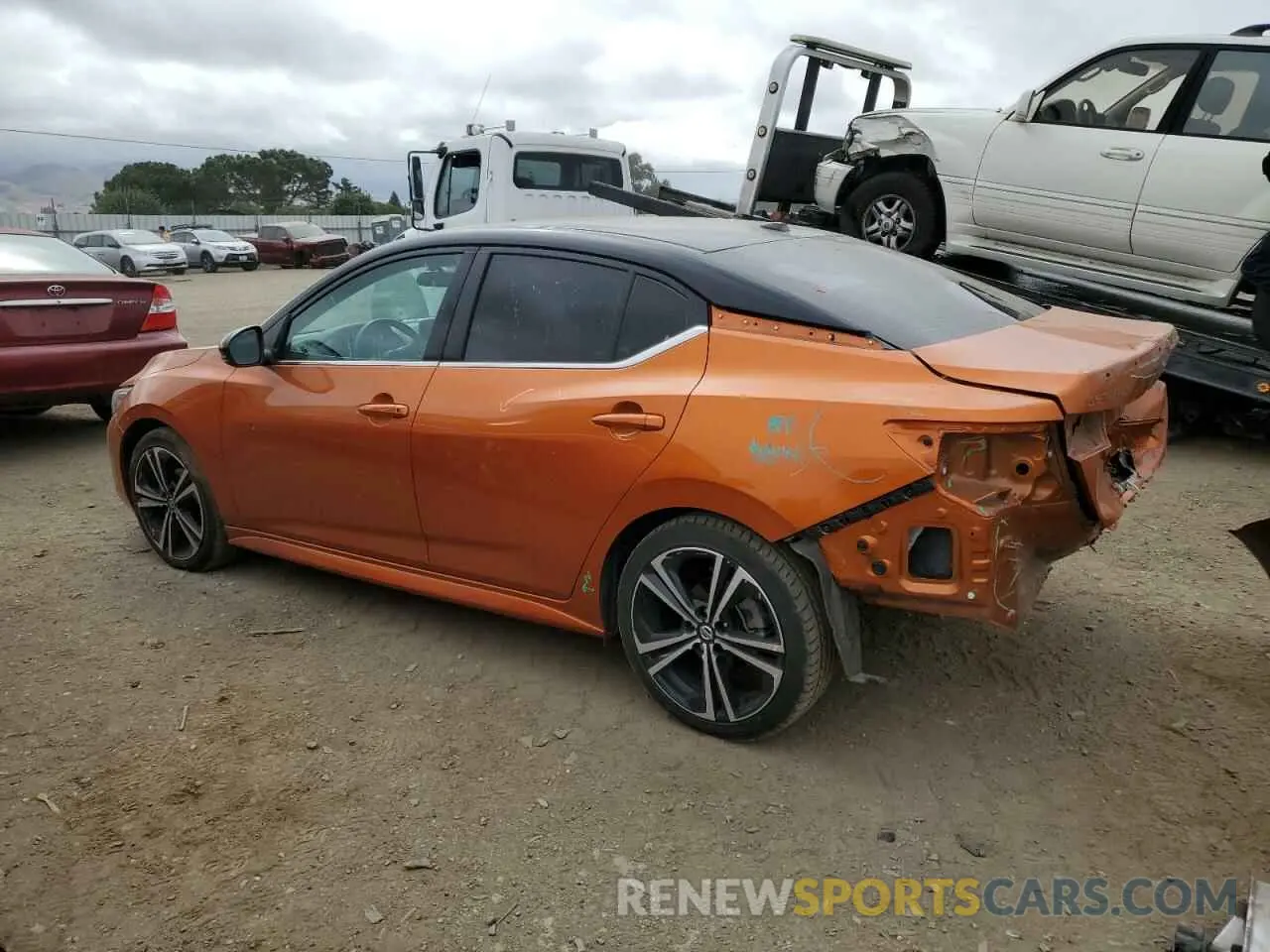 2 Photograph of a damaged car 3N1AB8DVXPY310338 NISSAN SENTRA 2023