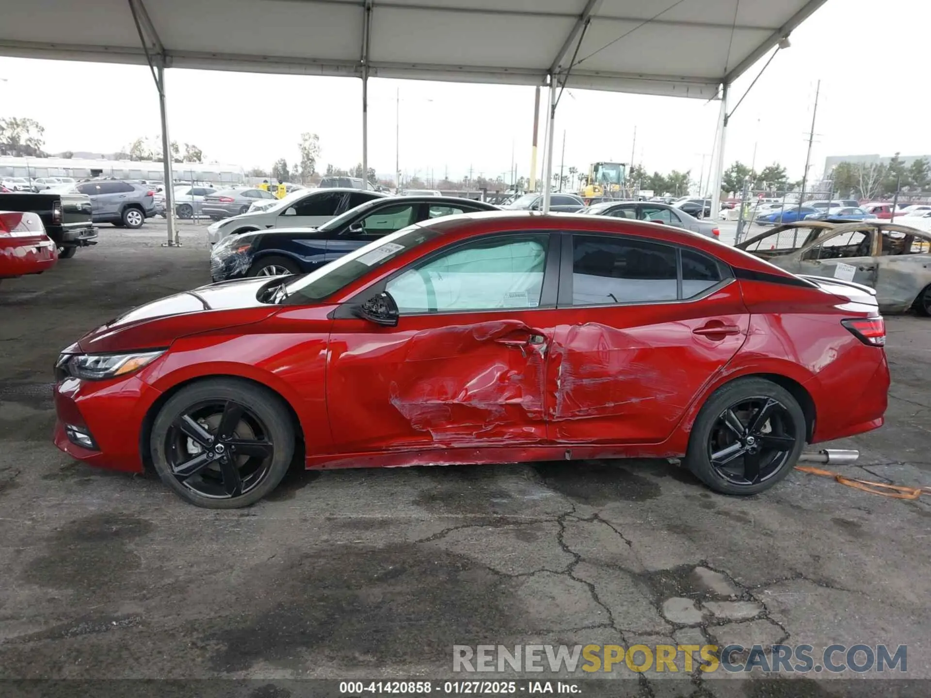 15 Photograph of a damaged car 3N1AB8DVXPY323445 NISSAN SENTRA 2023