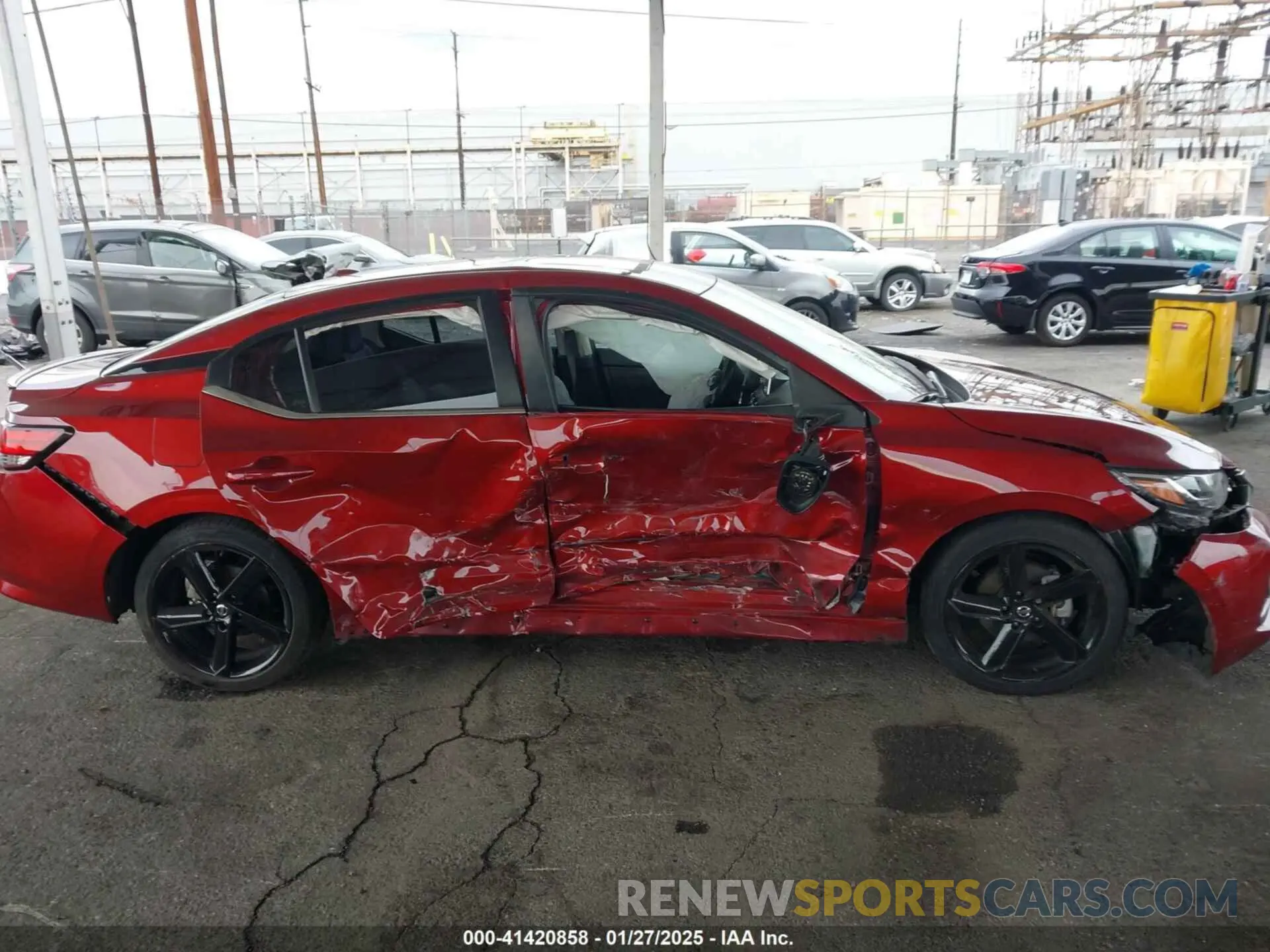 6 Photograph of a damaged car 3N1AB8DVXPY323445 NISSAN SENTRA 2023
