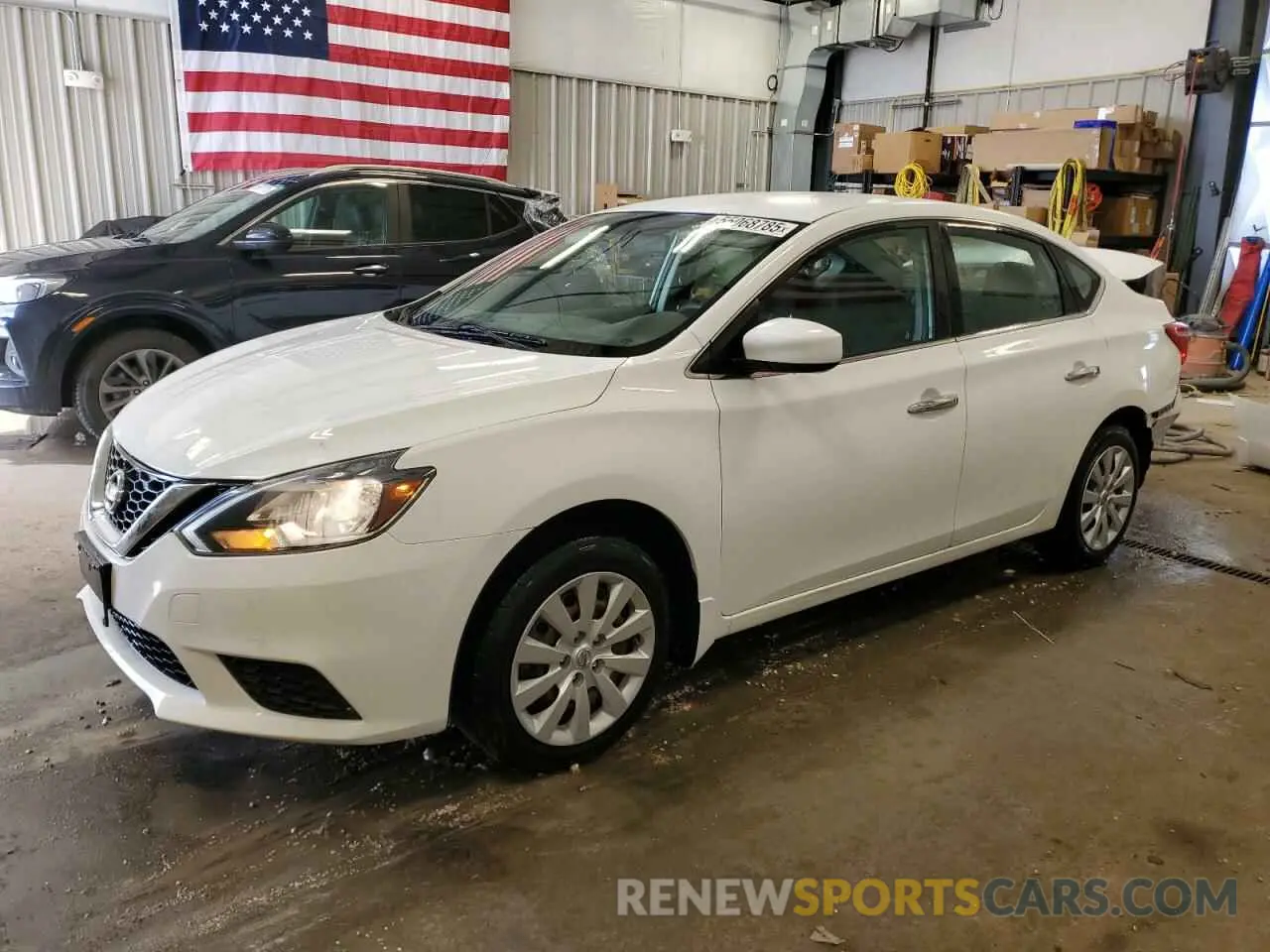 1 Photograph of a damaged car 3N1AB7AP2GY242665 NISSAN SENTRA 2024