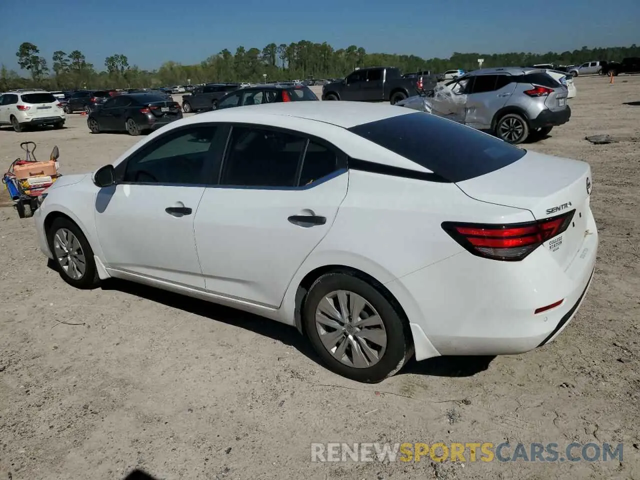 2 Photograph of a damaged car 3N1AB8BV0RY213686 NISSAN SENTRA 2024