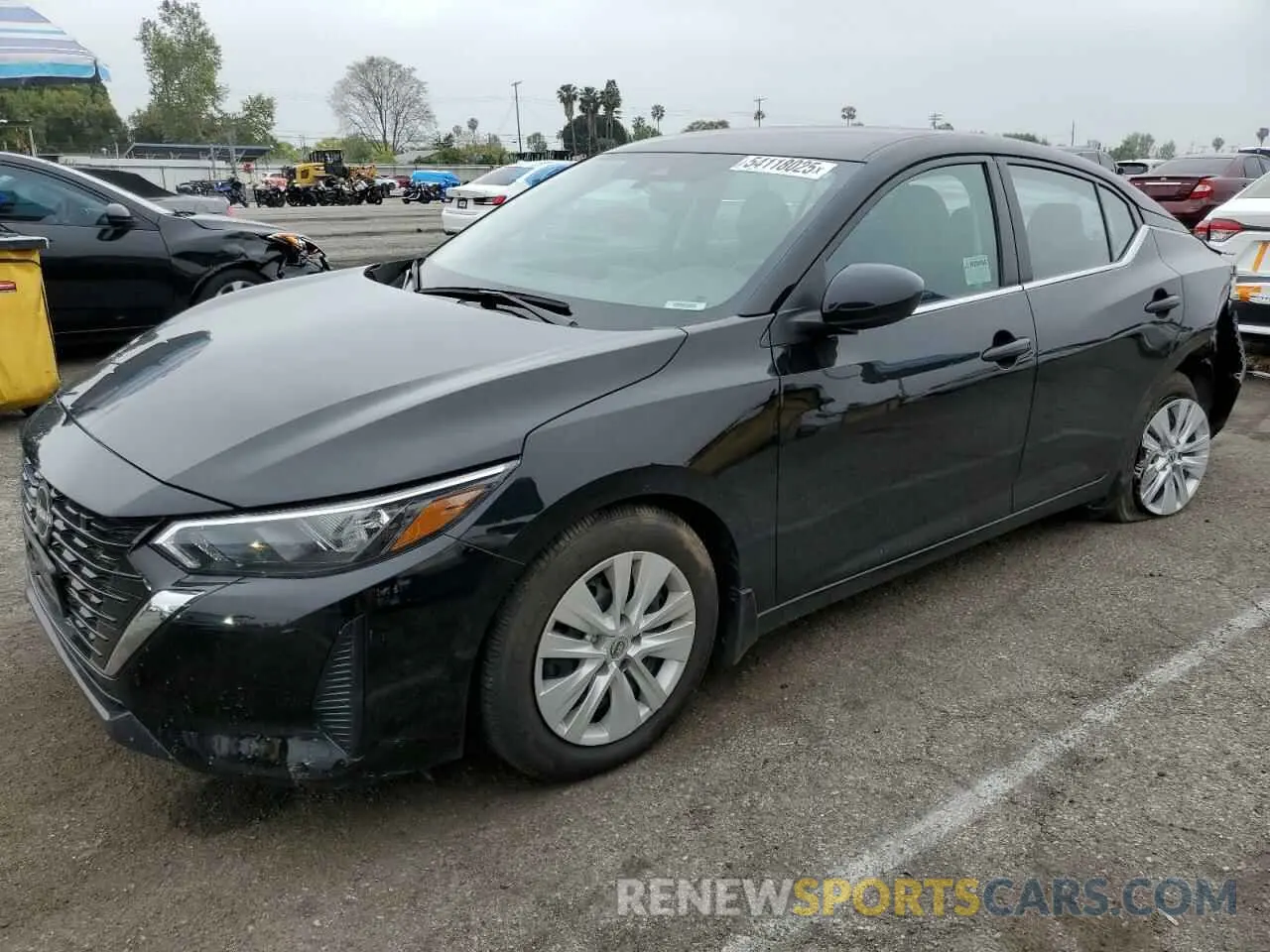 1 Photograph of a damaged car 3N1AB8BV0RY214465 NISSAN SENTRA 2024