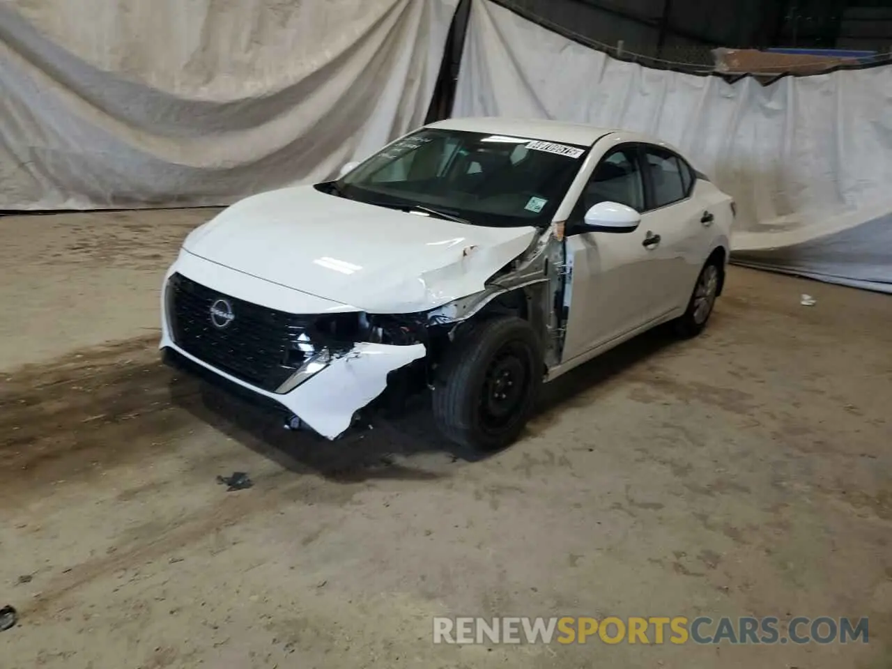 1 Photograph of a damaged car 3N1AB8BV0RY245084 NISSAN SENTRA 2024