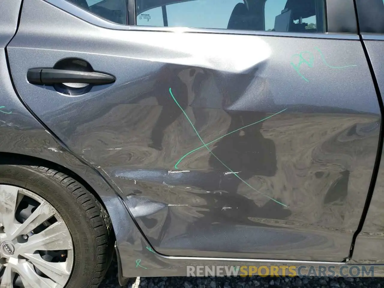 10 Photograph of a damaged car 3N1AB8BV0RY283463 NISSAN SENTRA 2024