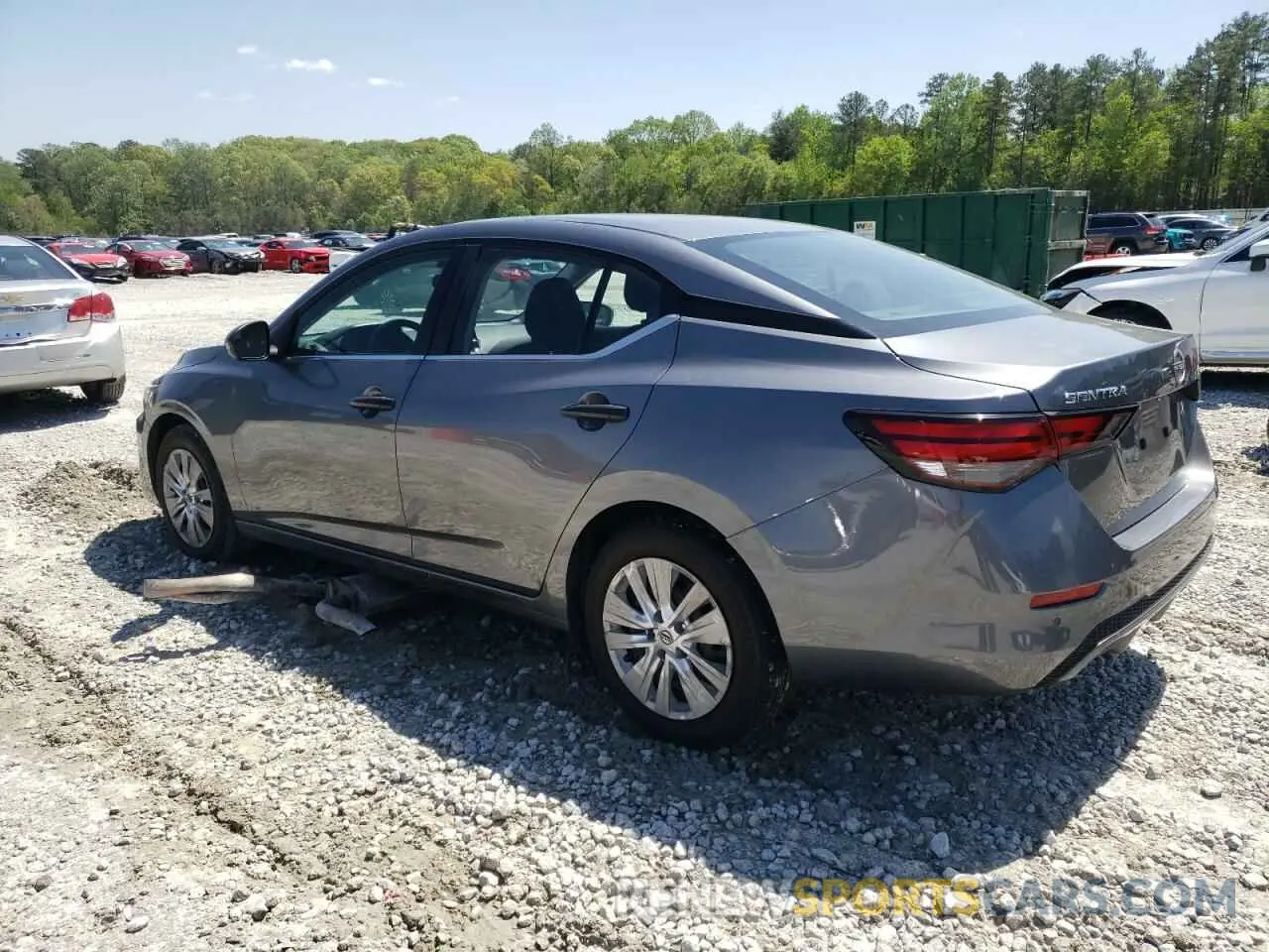 2 Photograph of a damaged car 3N1AB8BV0RY283463 NISSAN SENTRA 2024