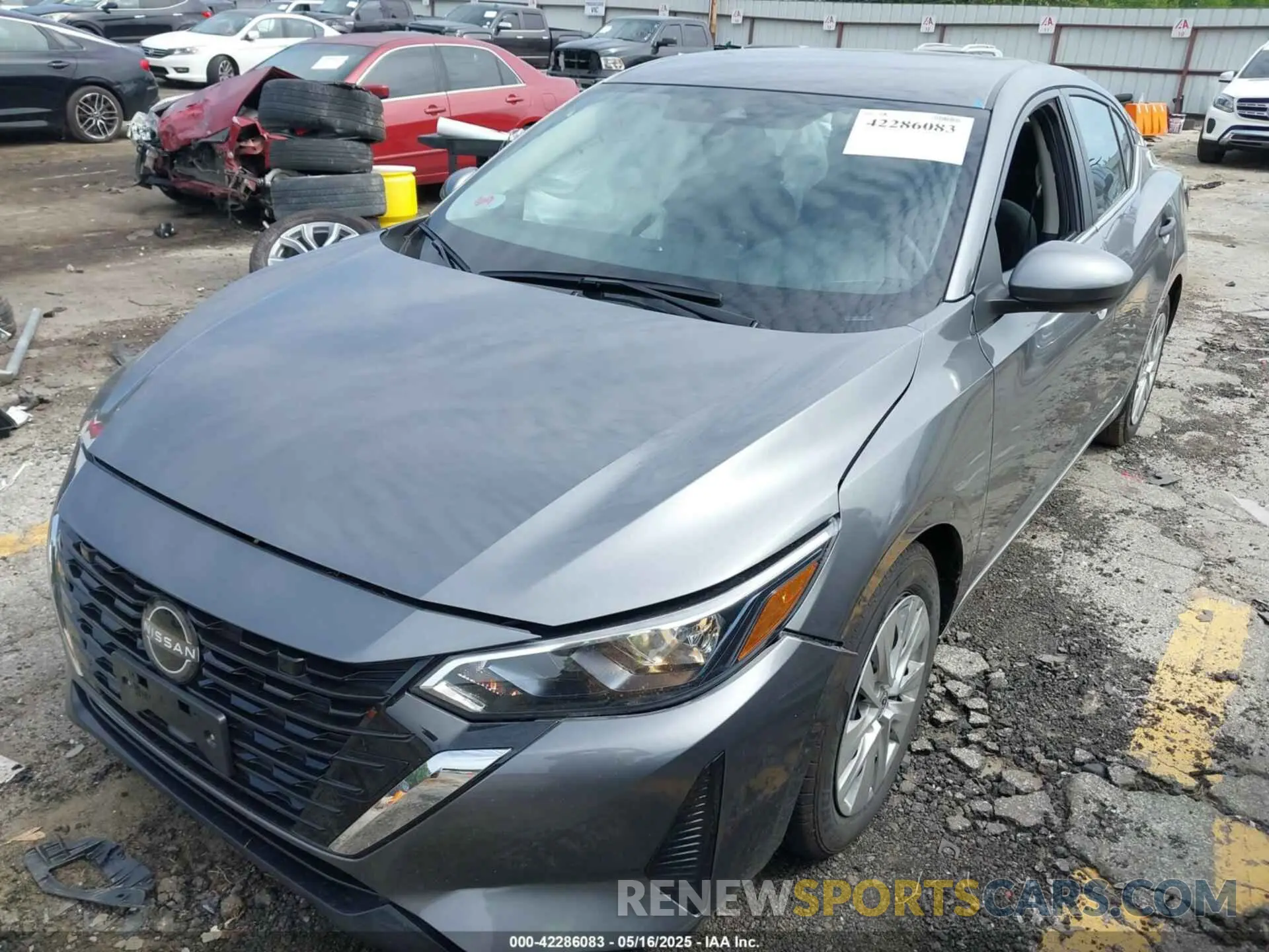 2 Photograph of a damaged car 3N1AB8BV0RY288713 NISSAN SENTRA 2024