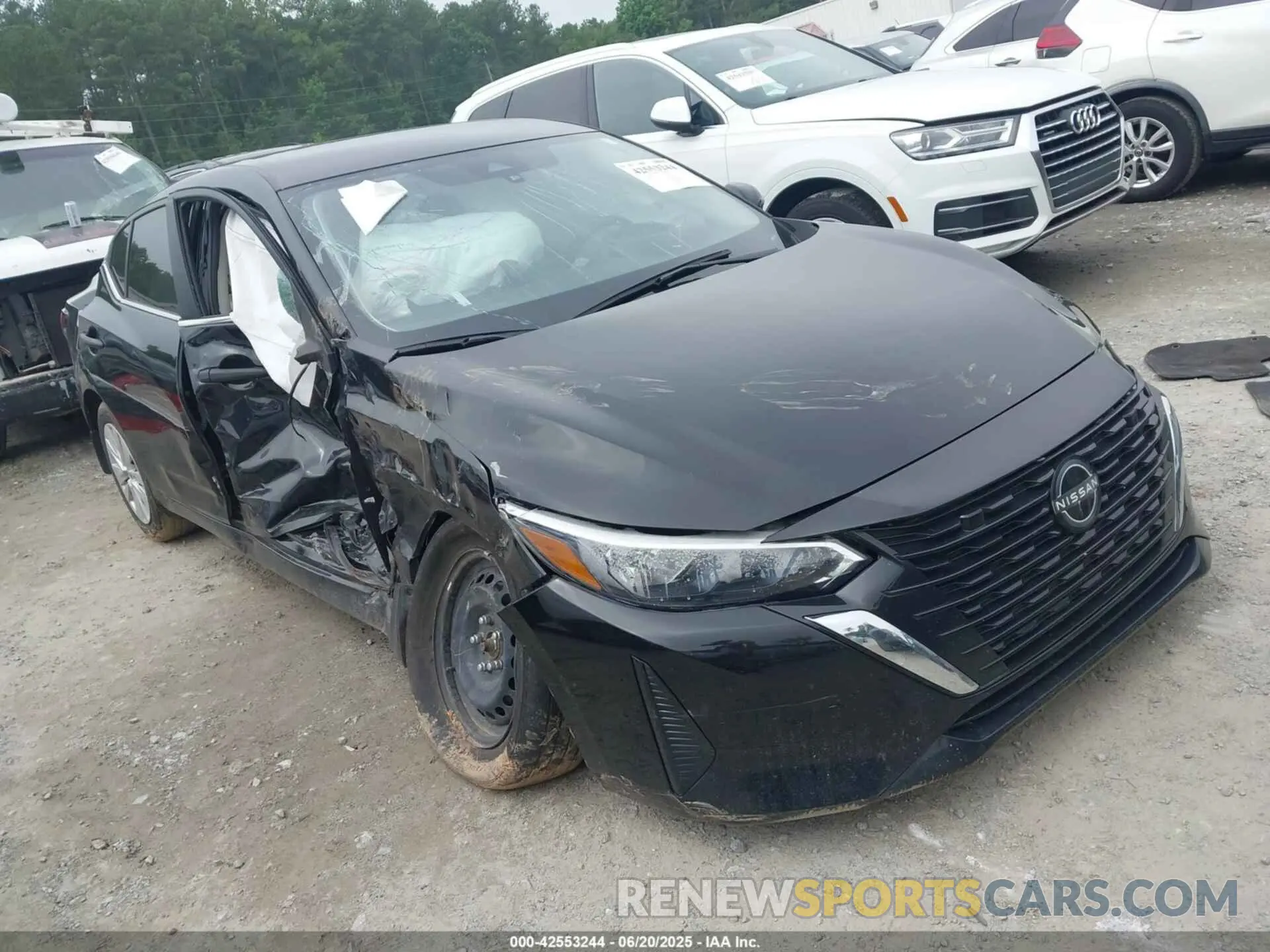 1 Photograph of a damaged car 3N1AB8BV0RY296116 NISSAN SENTRA 2024