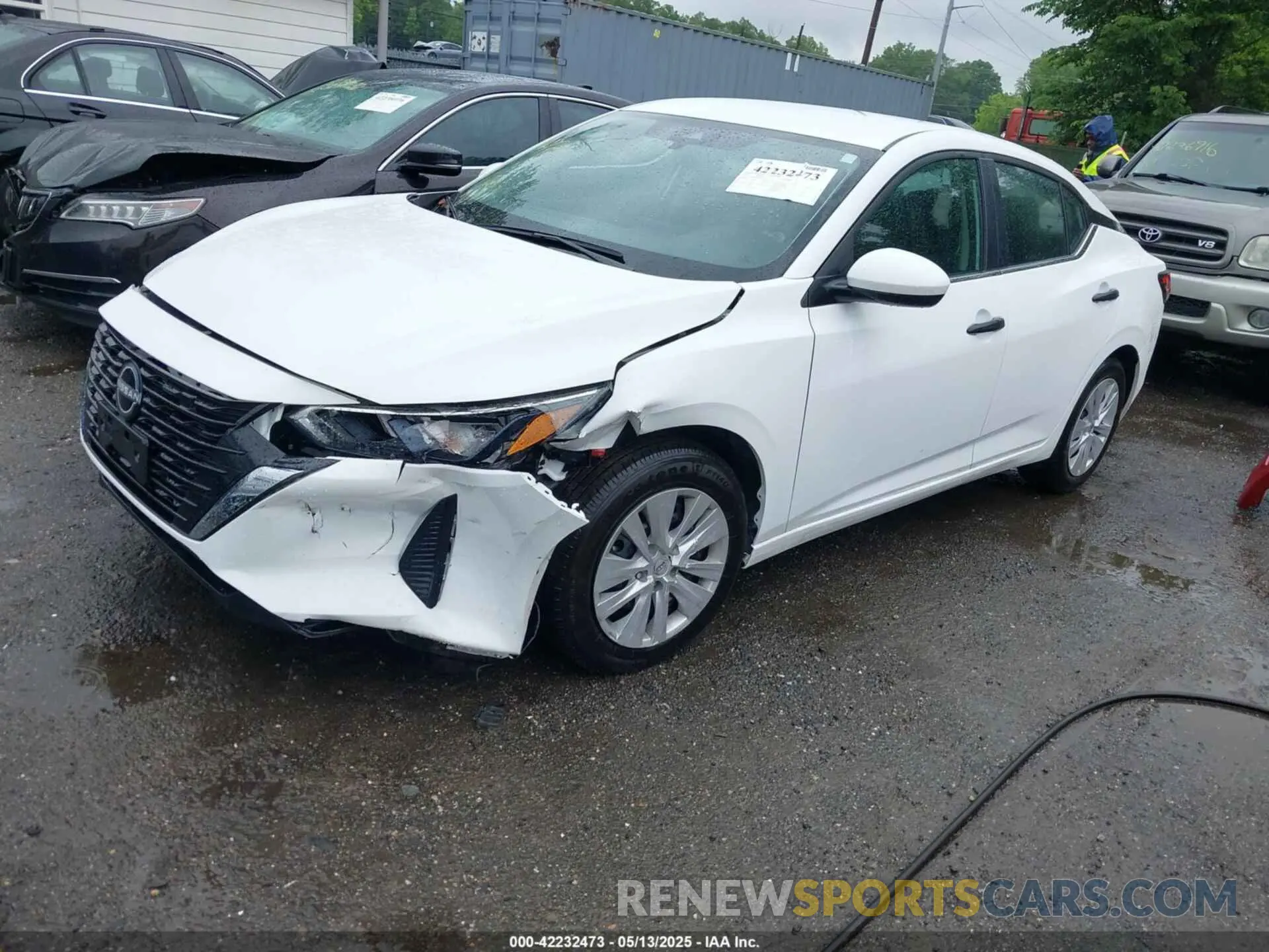 2 Photograph of a damaged car 3N1AB8BV0RY309026 NISSAN SENTRA 2024