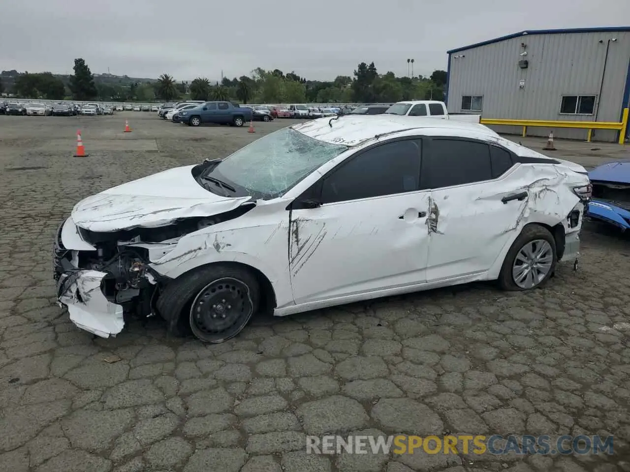 1 Photograph of a damaged car 3N1AB8BV0RY309785 NISSAN SENTRA 2024